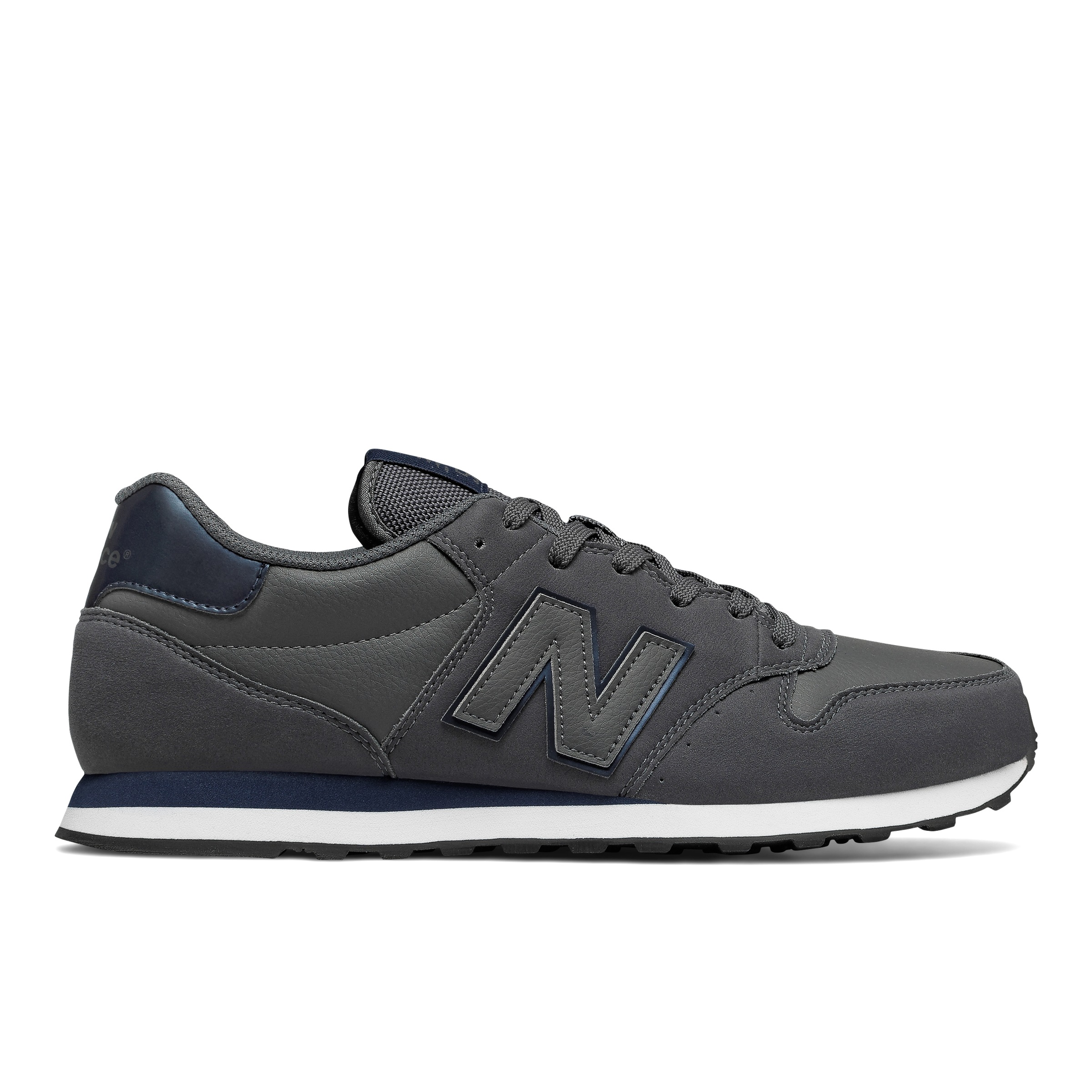 New Balance, Damen, »500«, dark grey/na, 41,5, dark grey/na, Bequemer Sneaker von New Balance mit Schnürung