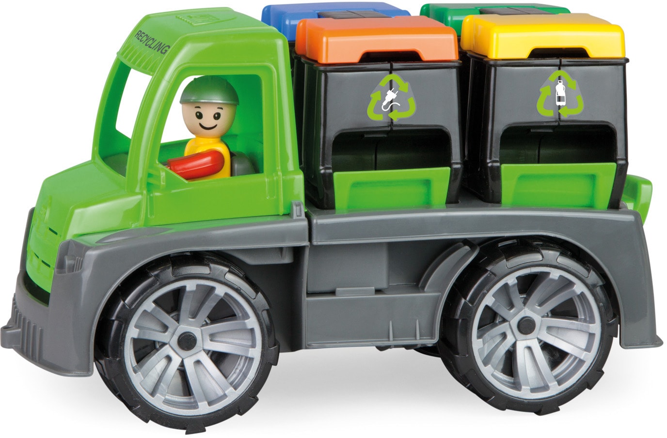 Spielzeug-Transporter »TRUXX Recycling Truck«, inkl. 1 Spielfigur; Made in Europe