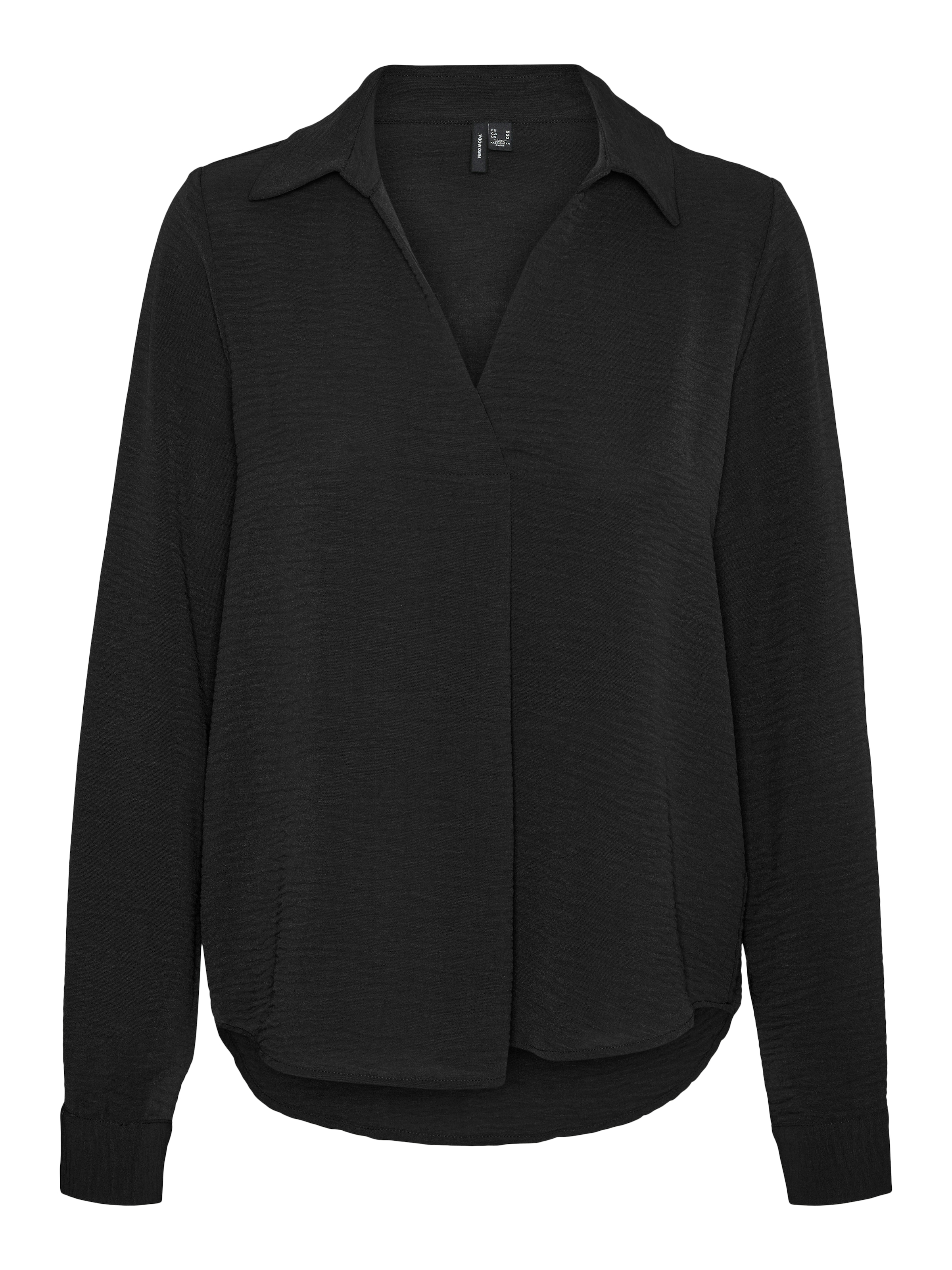 Vero Moda Blusenshirt »VMALVA L/S COLLAR TOP WVN GA«