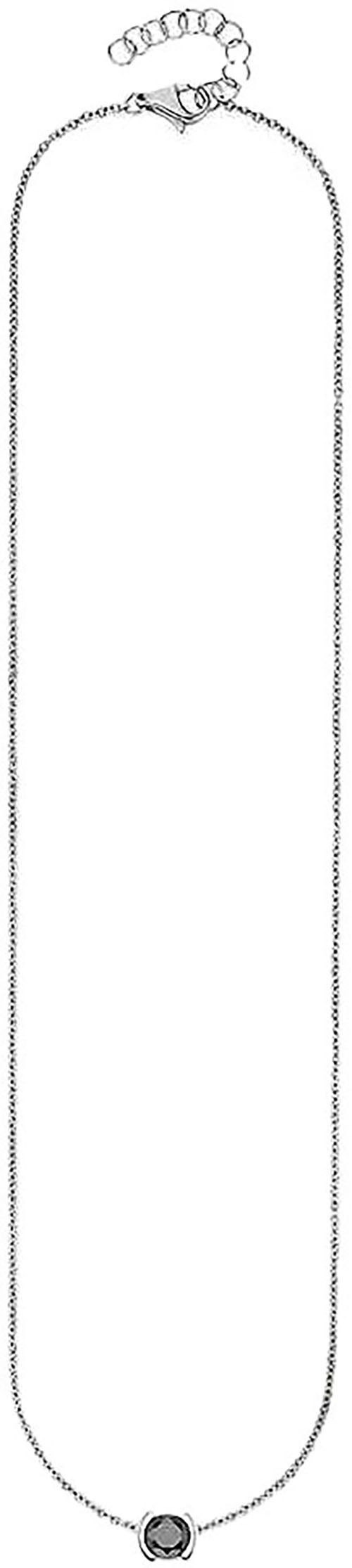 HECHTER PARIS Kette mit Anhänger »Schmuck Geschenk Silber 925 Halsschmuck Halskette mit Anhänger« mit Zirkonia (synth.)