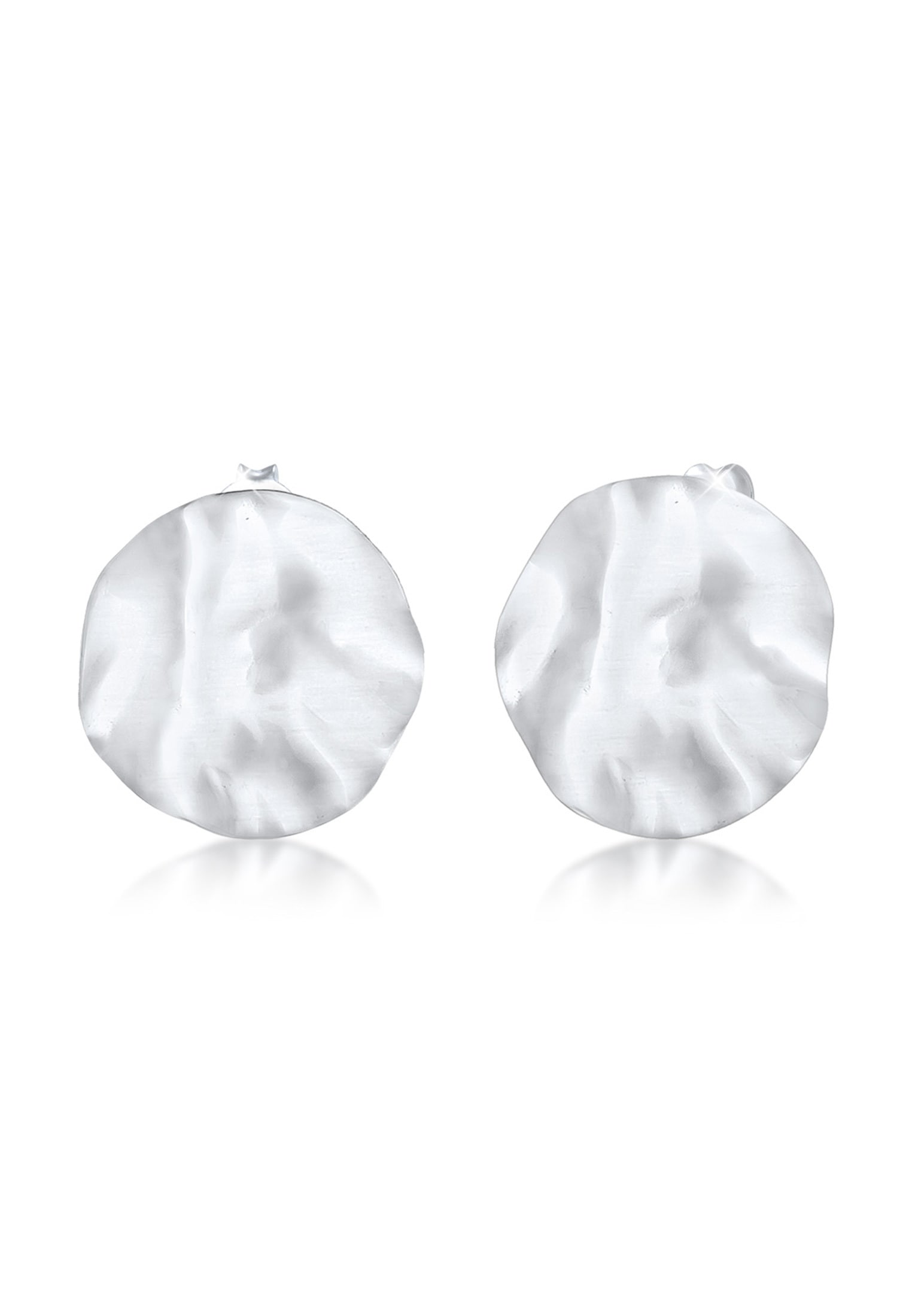 Elli Paar Ohrstecker »Ohrringe Elli Ohrringe Stecker Organic Design Blogger Matt 925 Silber«