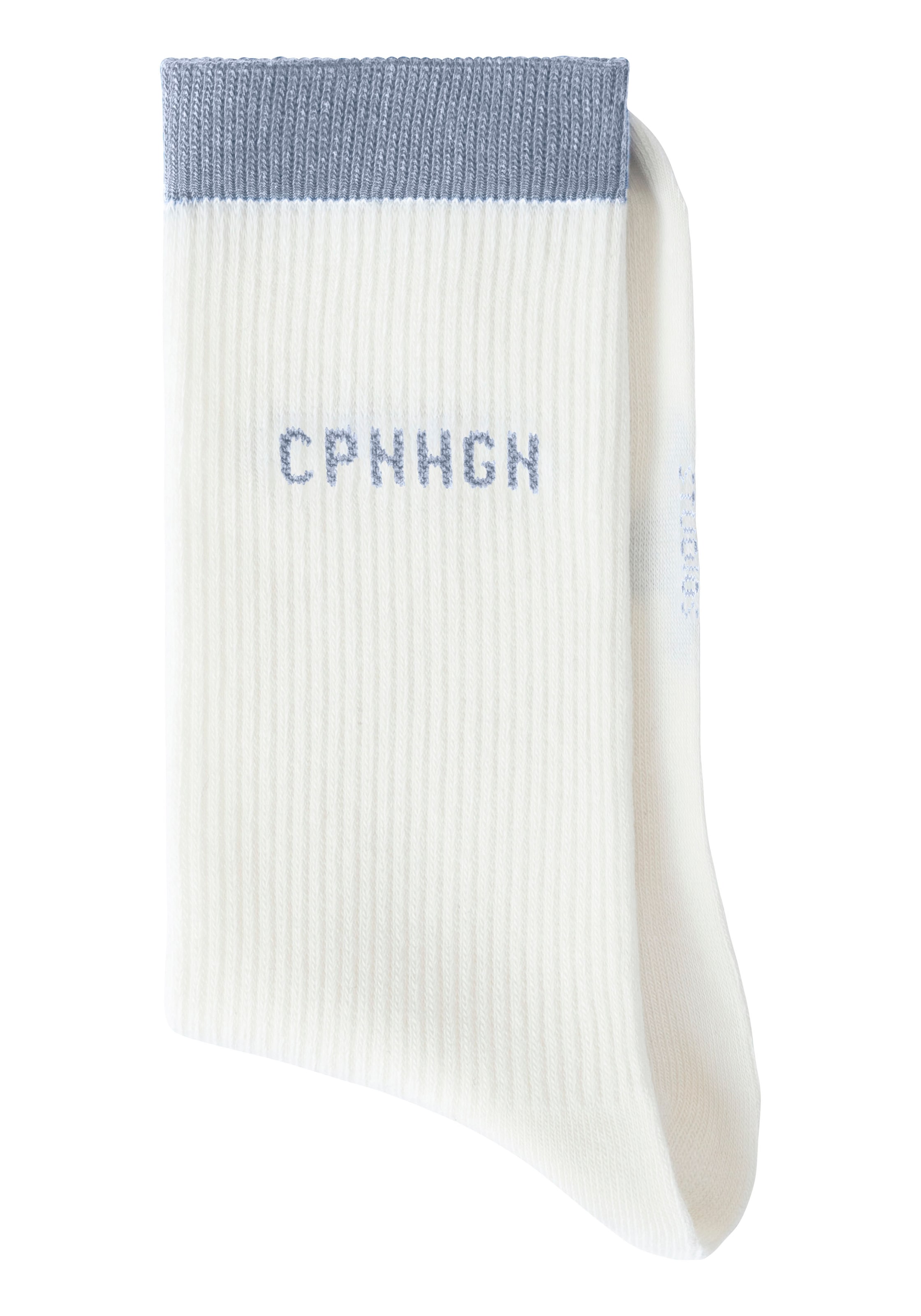 Copenhagen Studios Tennissocken, (Packung, 2 Paar), mit kontrastfarbenem Bund