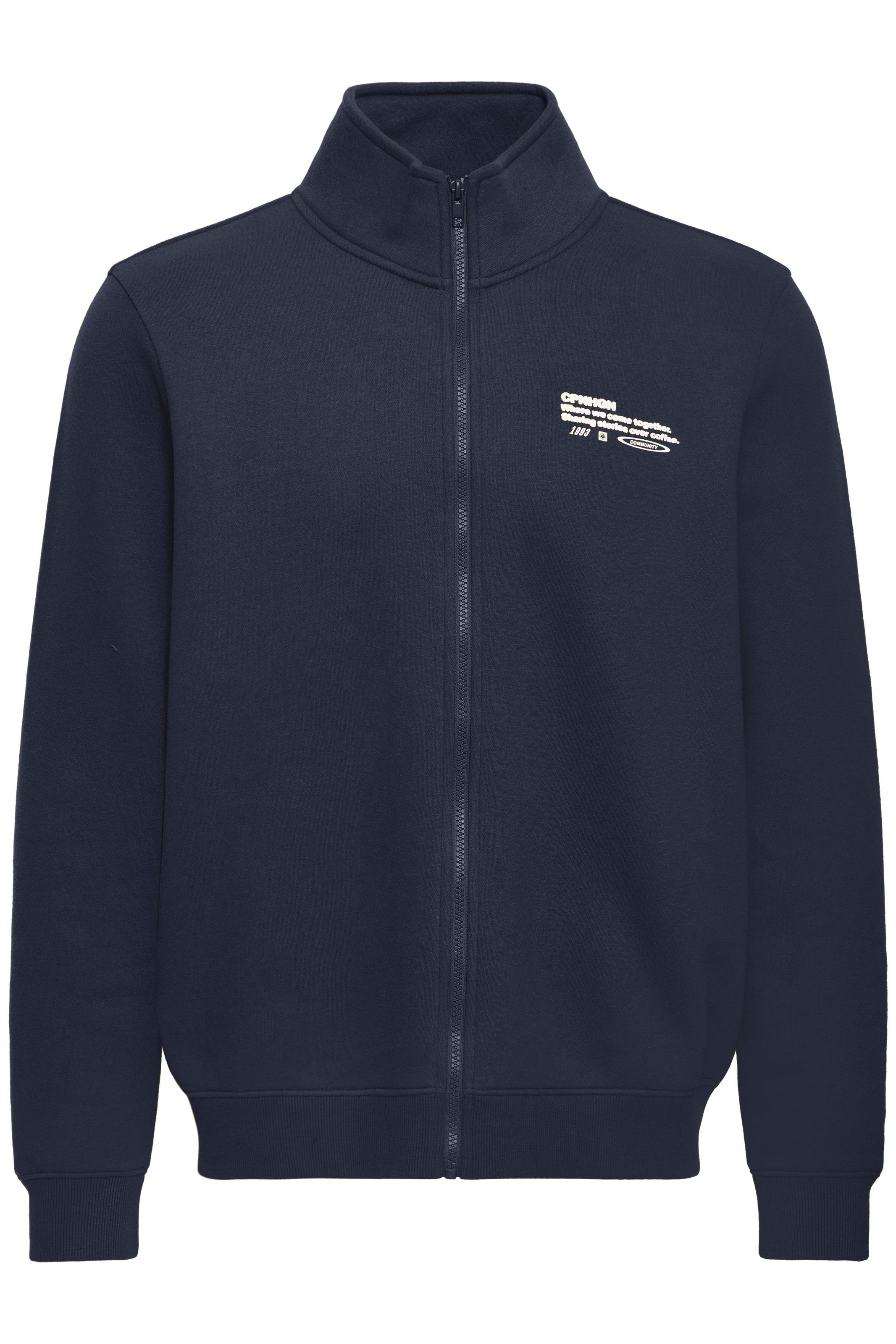 Blend Sweatjacke »BHKENJI ZP CARDIGAN« Materialmix, regular fit