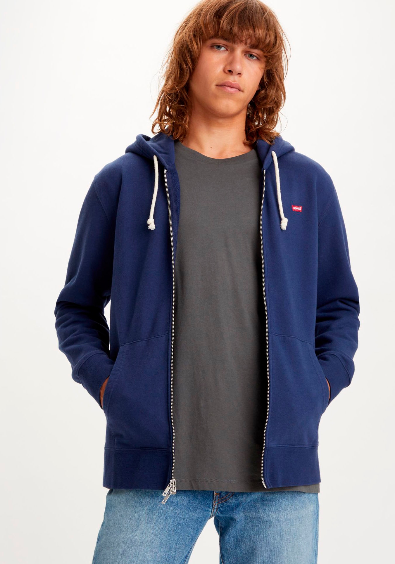 Levi's® Kapuzensweatjacke »NEW ORIGINAL ZIP UP«