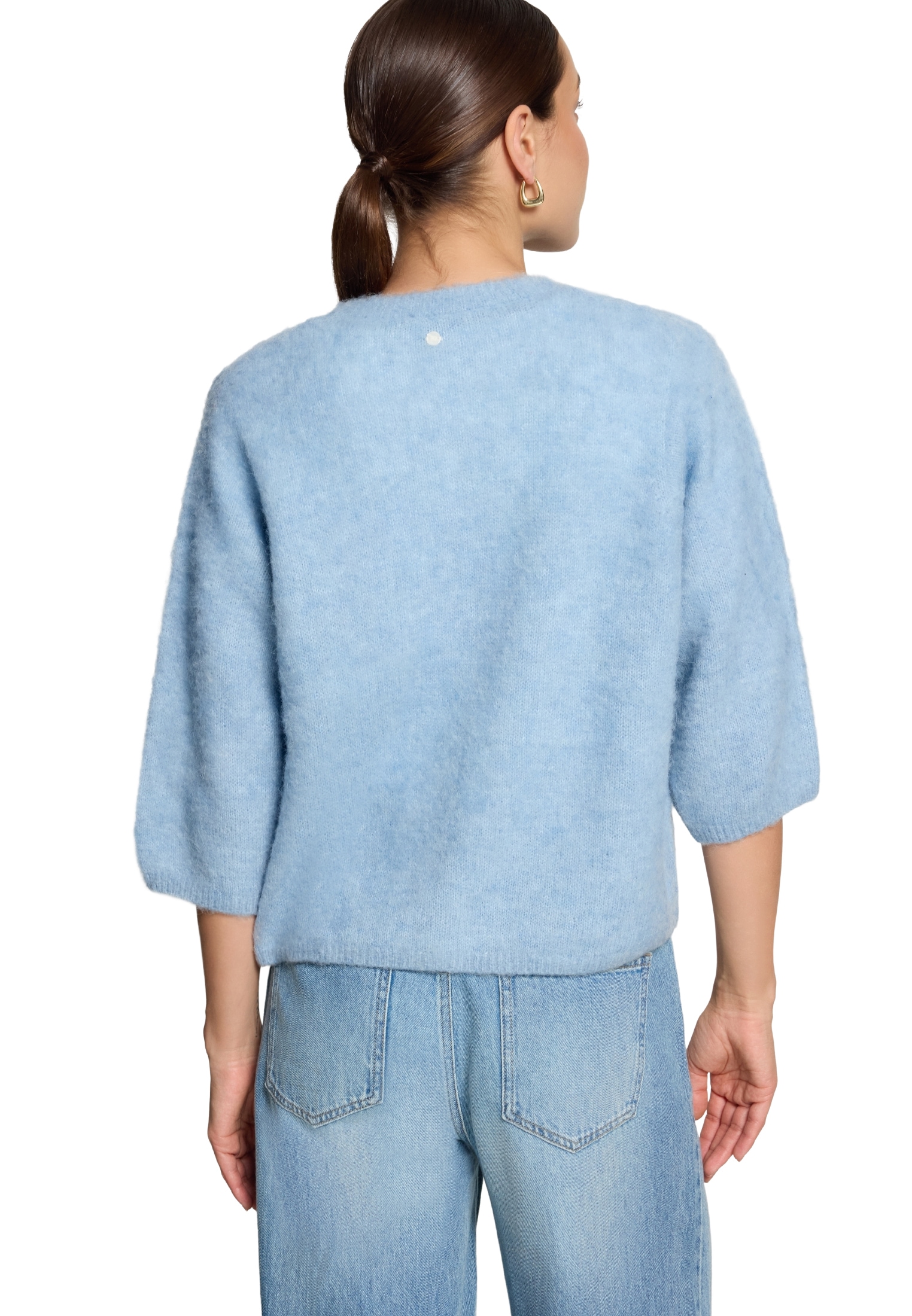 Zero Strickjacke »Grobstrickjacke langarm«