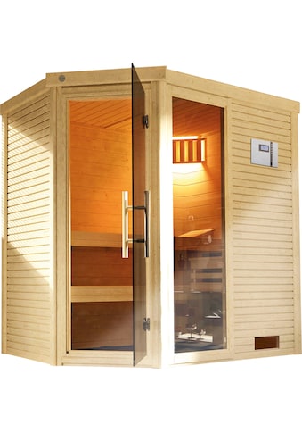 weka Sauna »Cubilis E 1«, Komplettset, inkl. Ofen und digitaler Steuerung, Glastür und... kaufen