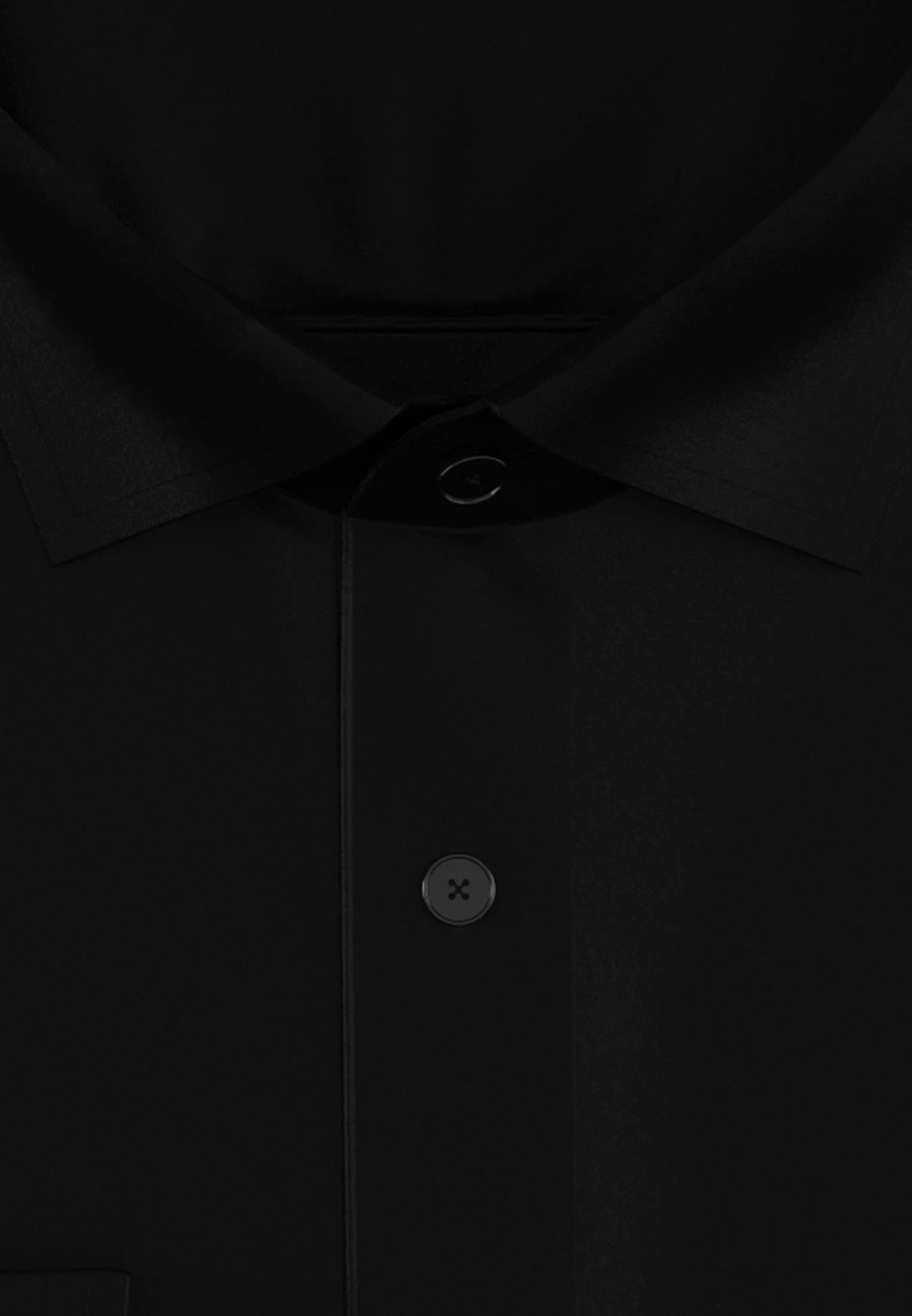 seidensticker Businesshemd »Schwarze Rose«, Shaped 1/1 Extra lang Kentkragen Uni