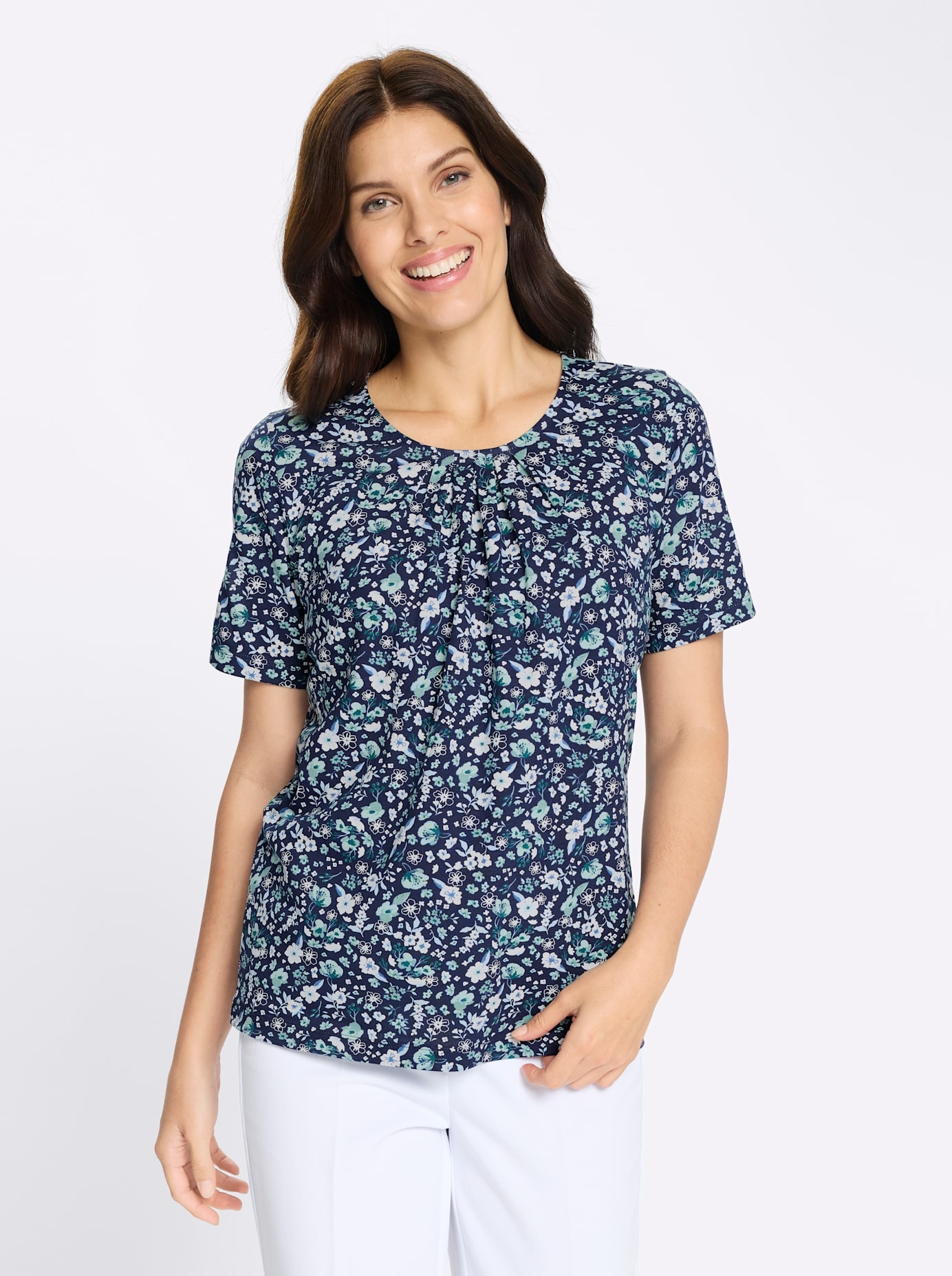 Classic Basics Rundhalsshirt »Longshirt«, 1 tlg.
