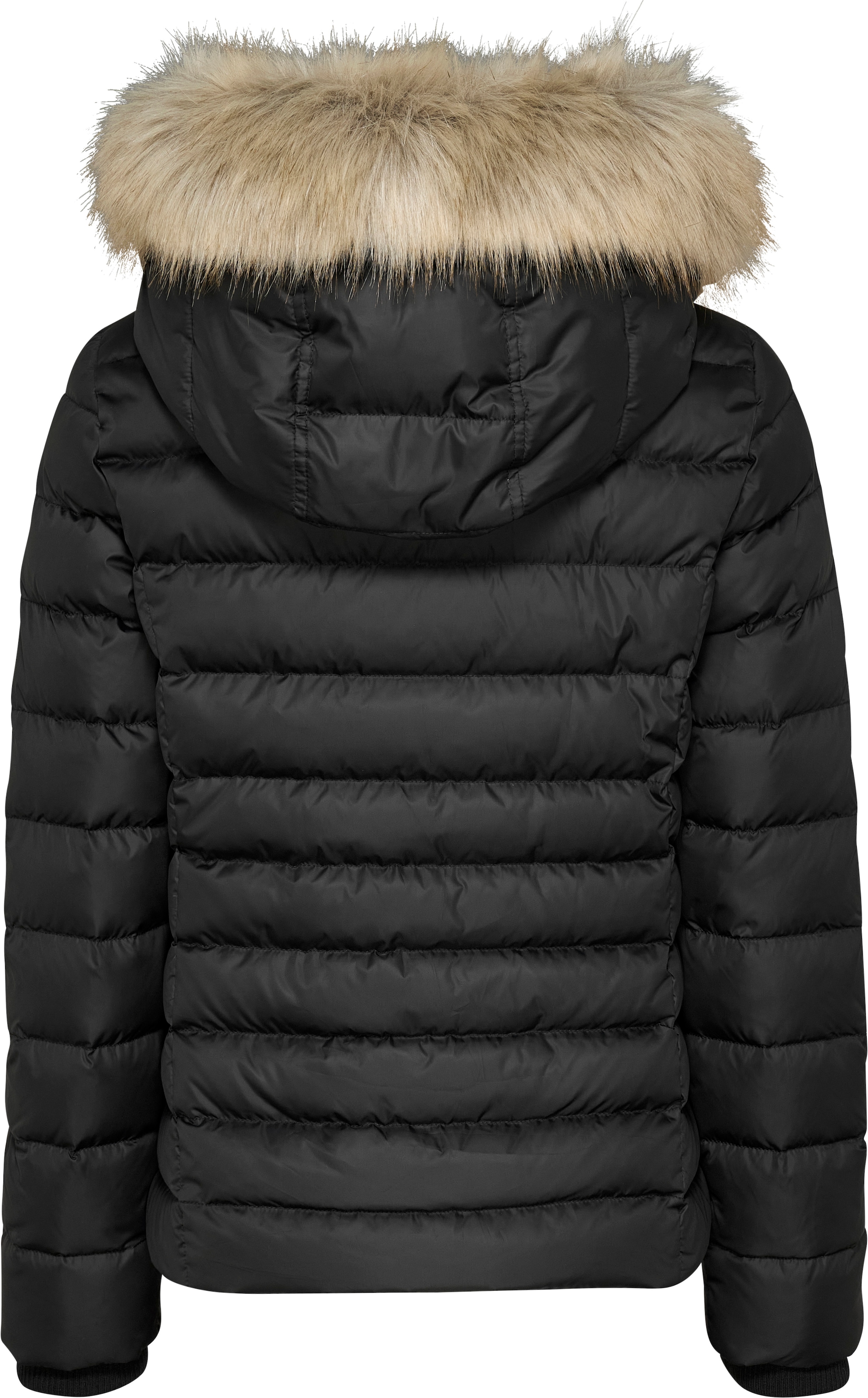 Tommy Jeans Steppjacke »TJW BASIC HOODED DOWN JACKET EXT«, mit Kapuze, mit Logostickerei