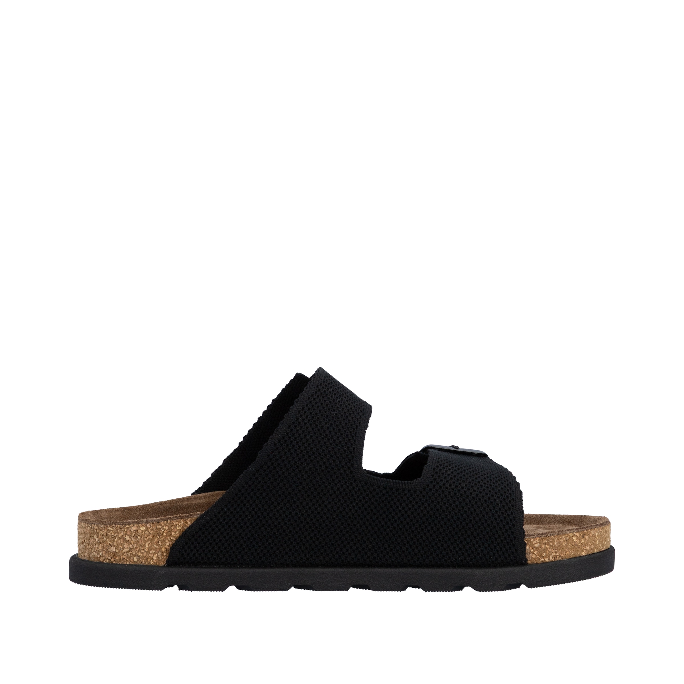 Rieker Pantolette  Sommerschuh, Strandschuh, Hausschuh, Urlaubsschuh mit zwei Schnallen