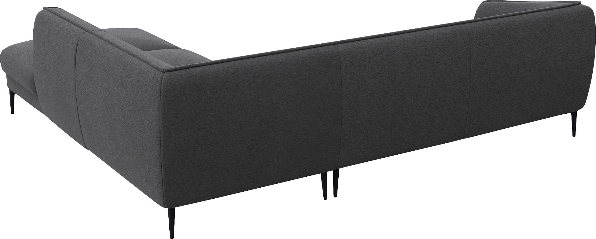 FLEXLUX Ecksofa »Belle Designsofa, L-Form, B/T 268/209 cm« Skandinavisches Design, In hochwertiger Verarbeitung