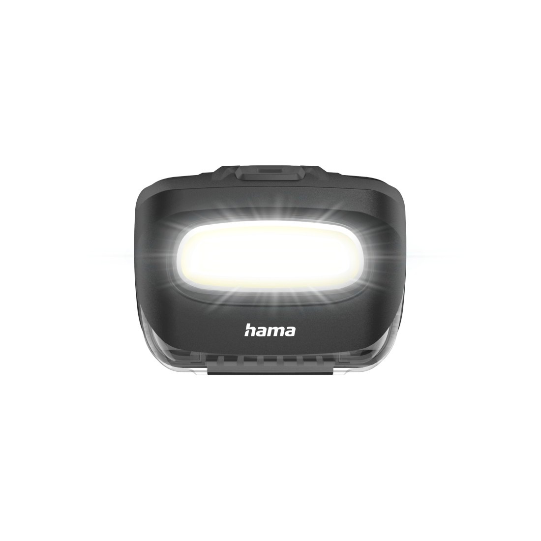 Hama LED Stirnlampe »LED Stirnlampe mit verstellbarem Kopfband« 2 Lichtmodi, verstellbare Leuchtrichtung