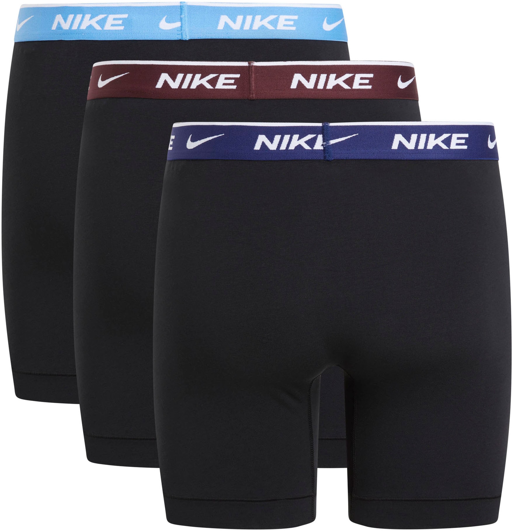 NIKE Underwear Boxershorts »BOXER BRIEF 3PK« Packung, 3er, 3 Stk. mit NIKE Logo-Elastikbund