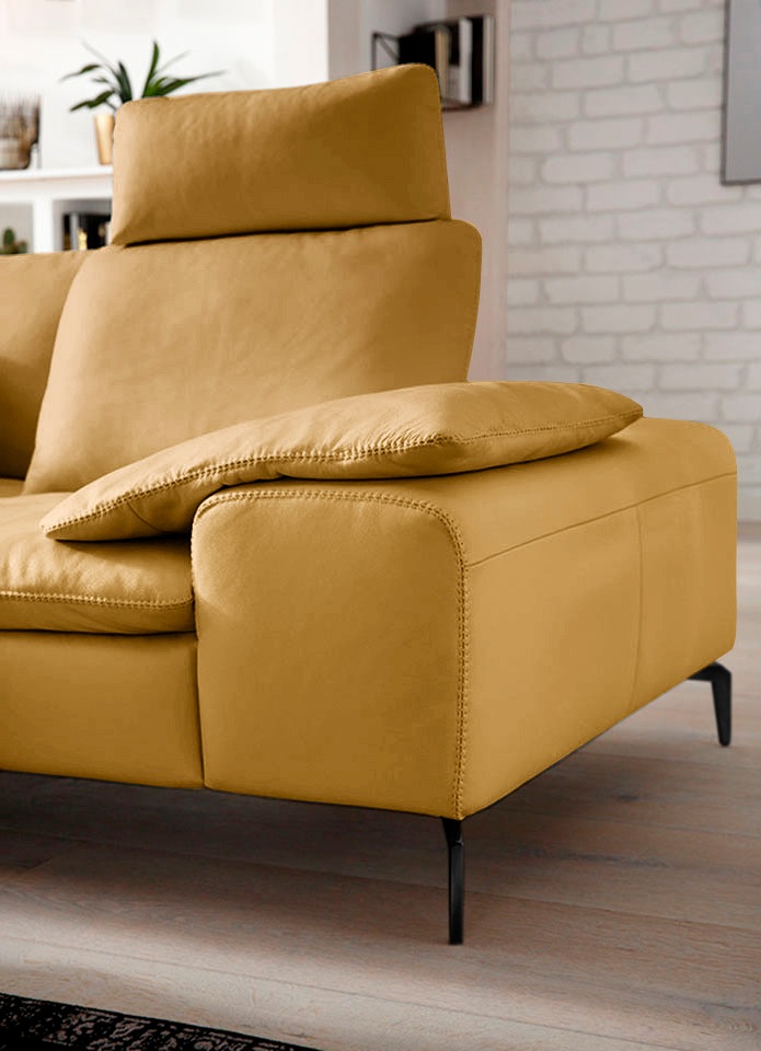 W.SCHILLIG Ecksofa »valentinoo, Designsofa, elegant und bequem, L-Form«, (Set), mit Sitztiefenverstellung, Breite 318 cm