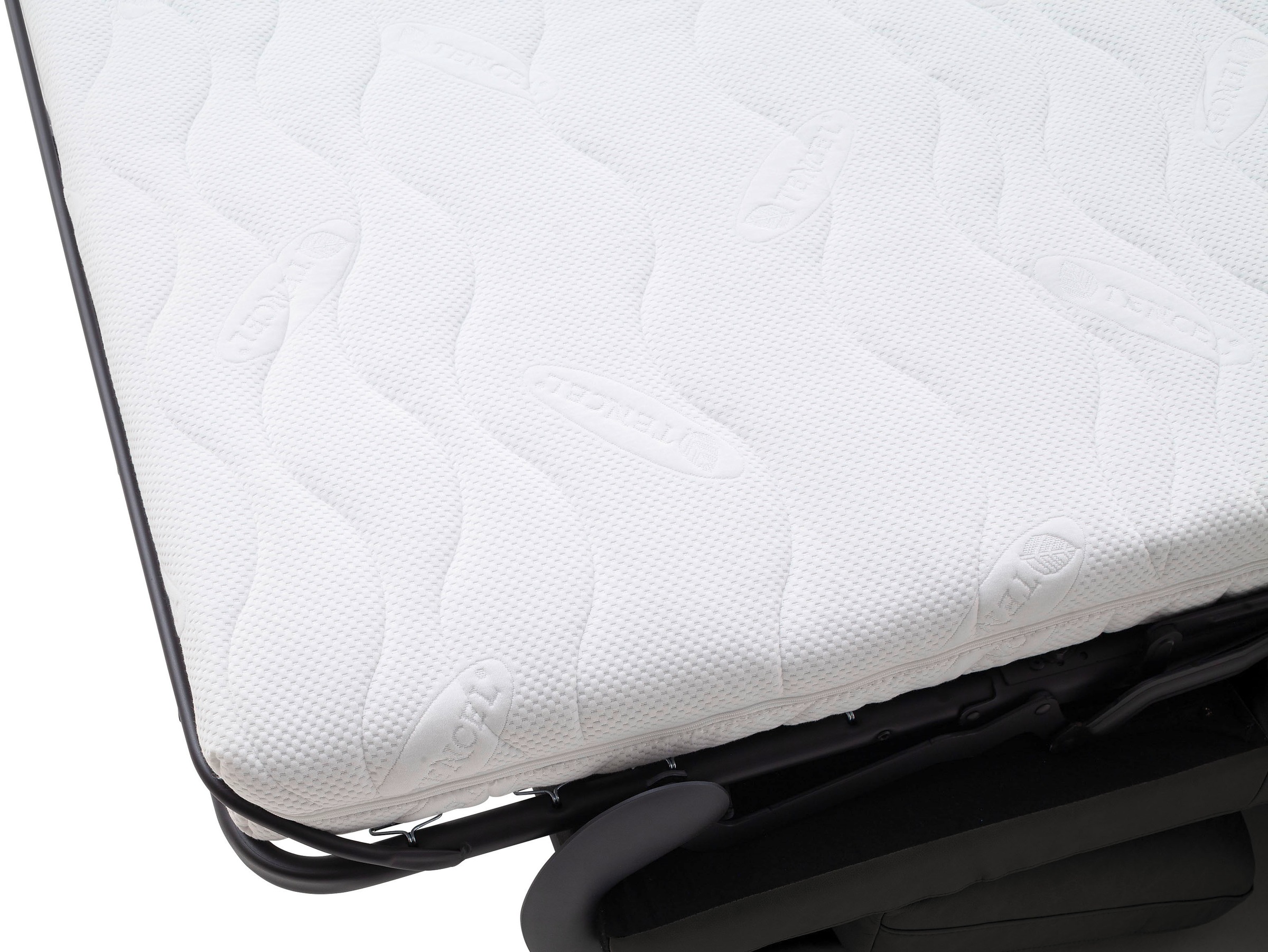 Home affaire Schlafsofa »Calestra, Lederbezug, 2-Sitzer mit Kaltschaummatratze, Breite 168 cm« Längsschläfer mit echter Dauerschläferfunktion & flexibel stellbar