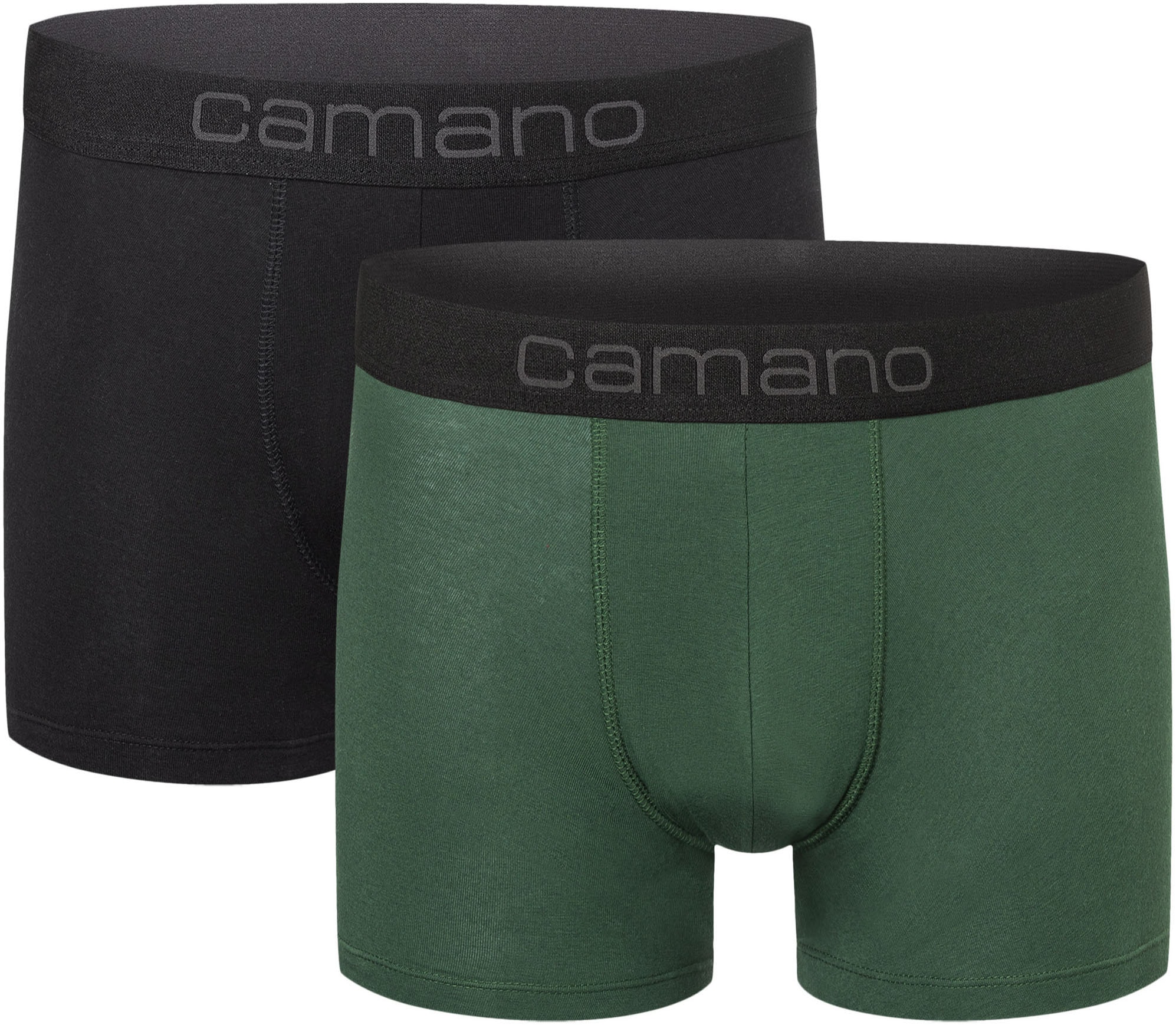 Camano Boxershorts »comfort« 6er Pack,  mit Stretch-Logobund