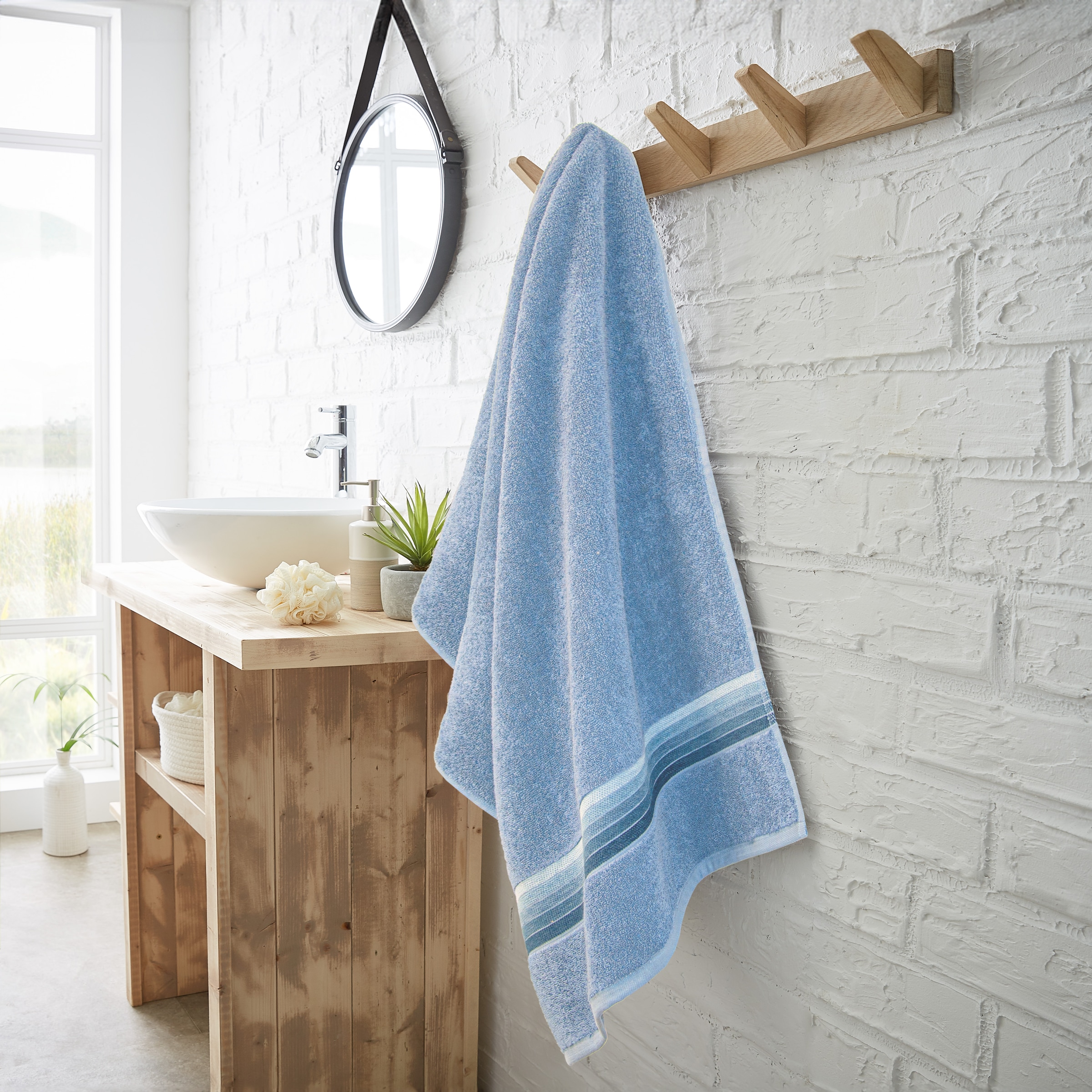 Dyckhoff Handtuch Set »Chenille«, Set, 6 tlg., Frottier, Set beinhaltet: 4x Handtuch (50x100cm) und 2x Duschtuch (70x140cm)