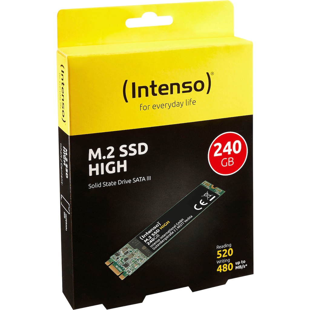 Intenso interne SSD »M.2 SSD High«