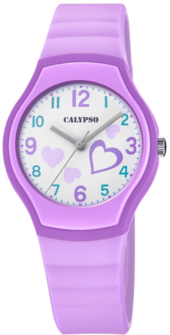 CALYPSO WATCHES Quarzuhr »Junior Collection, K5806/3«, Armbanduhr, Kinderuhr, mit Herzmotiv, ideal auch als Geschenk