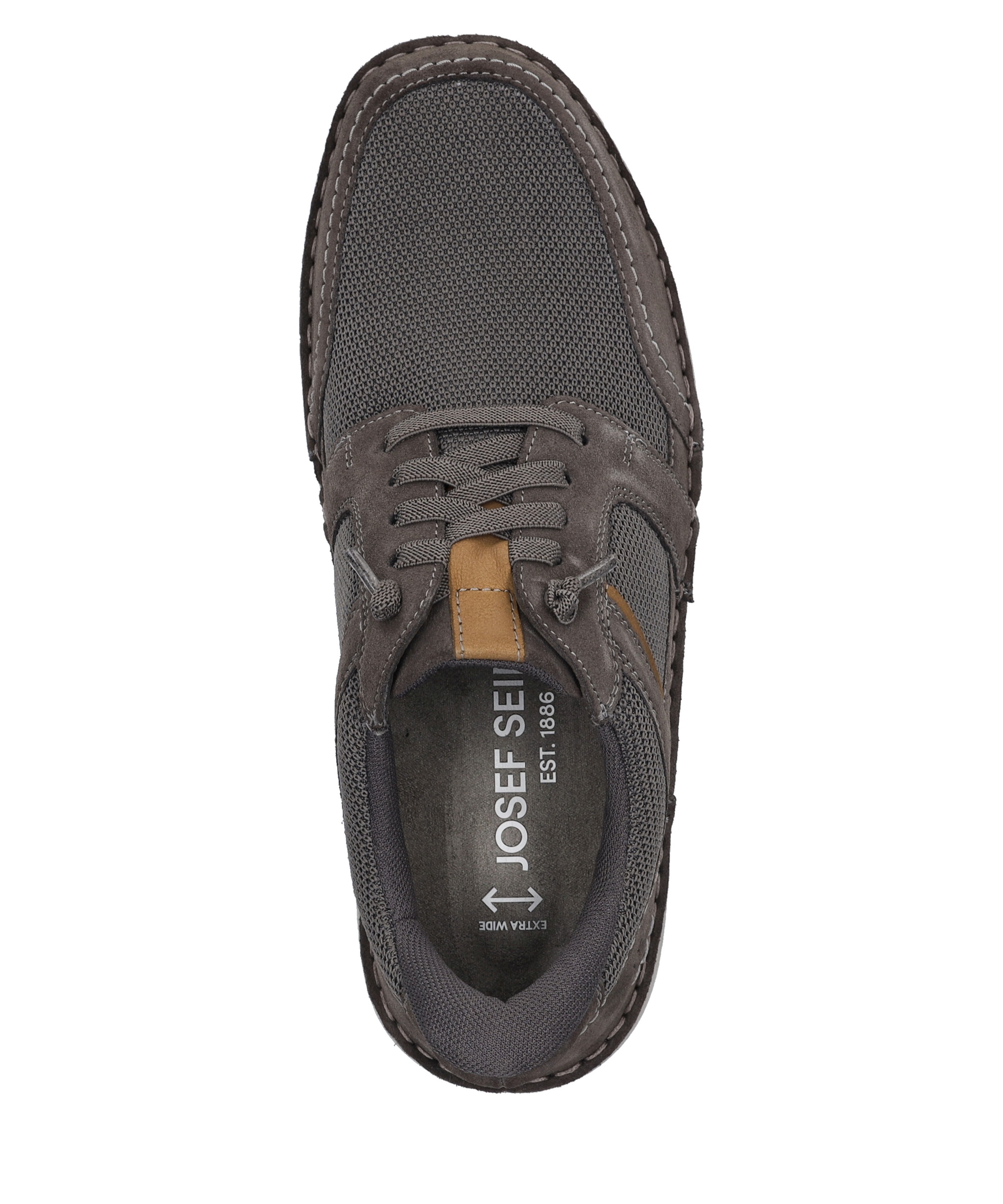 Josef Seibel Schnürschuh »New Anvers 24, asphalt-kombi«