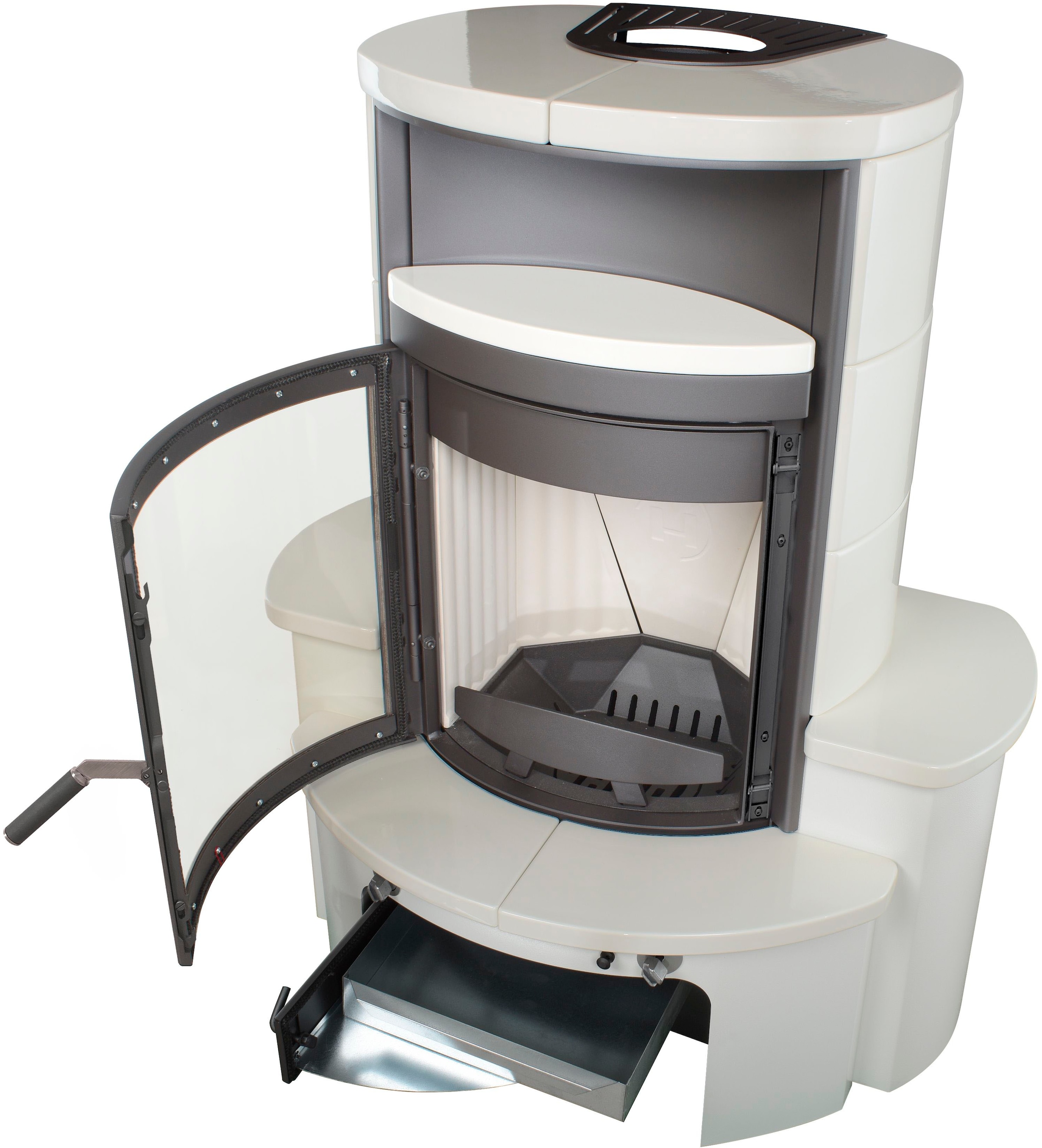 HARK Kaminofen »»Avenso GT ECOplus 6 KW«« creme-weiss