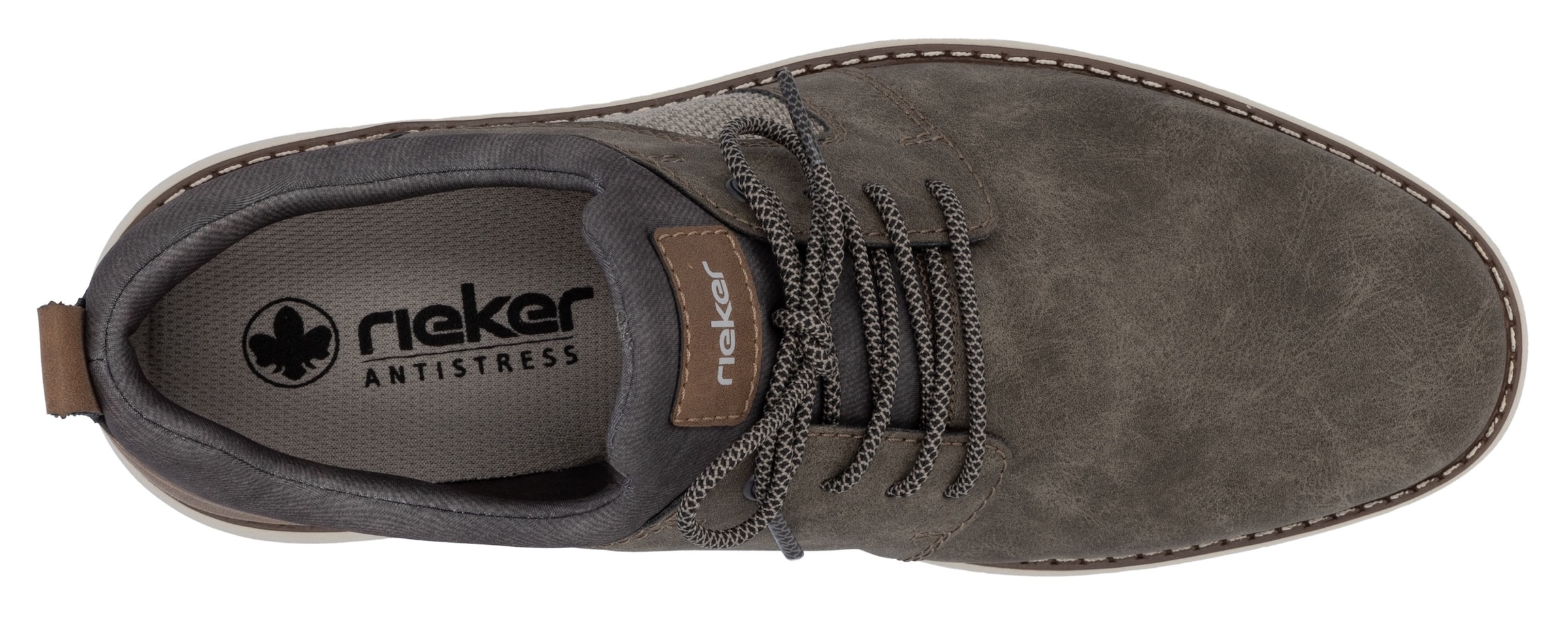 Rieker Slip-On Sneaker, Slipper, Freizeitschuh, Halbschuh mit modischer Laufsohle