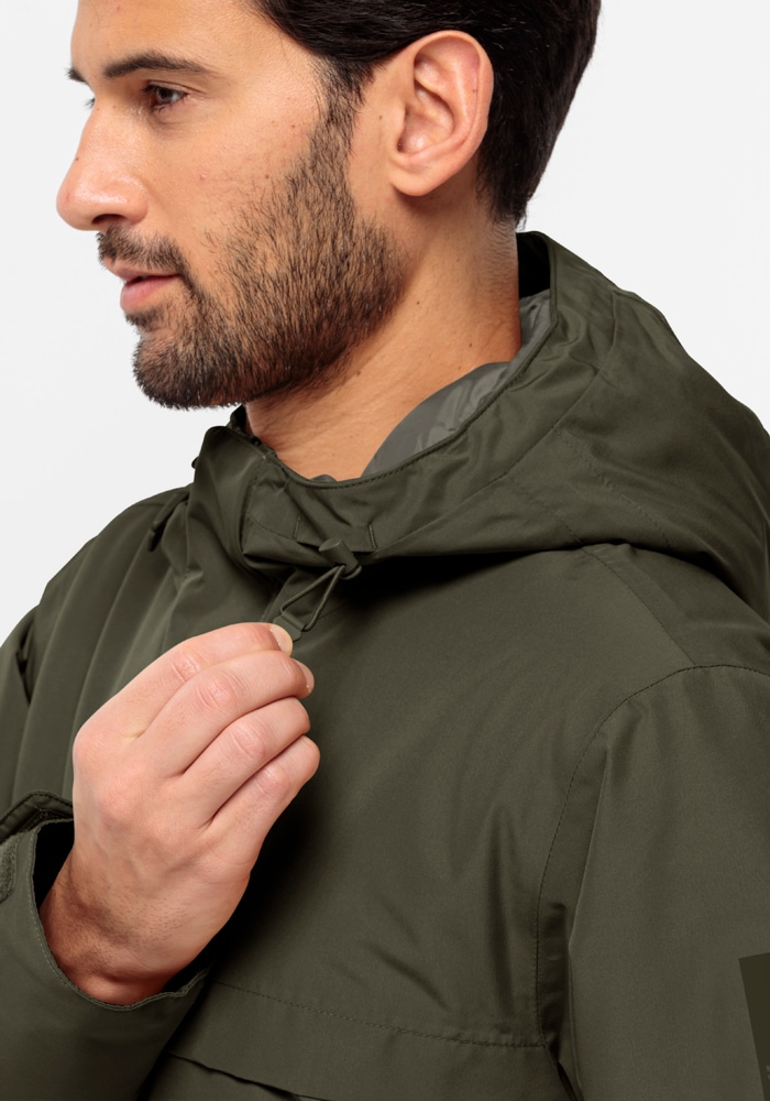 Jack Wolfskin Funktionsparka »WINTERLAGER PARKA M«, mit Kapuze