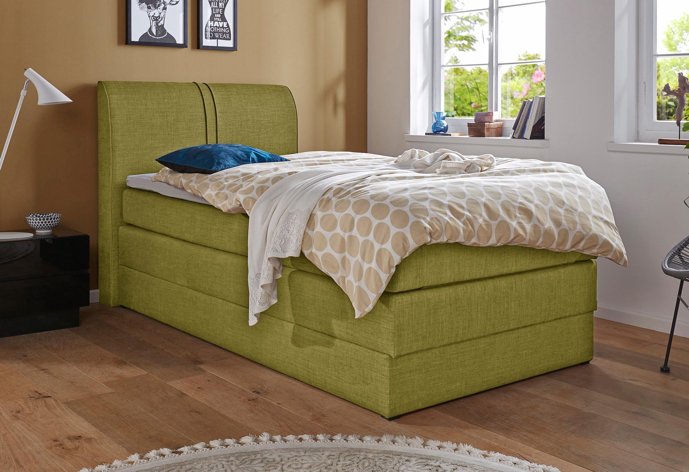 hapo Boxspringbett mit Bettkasten