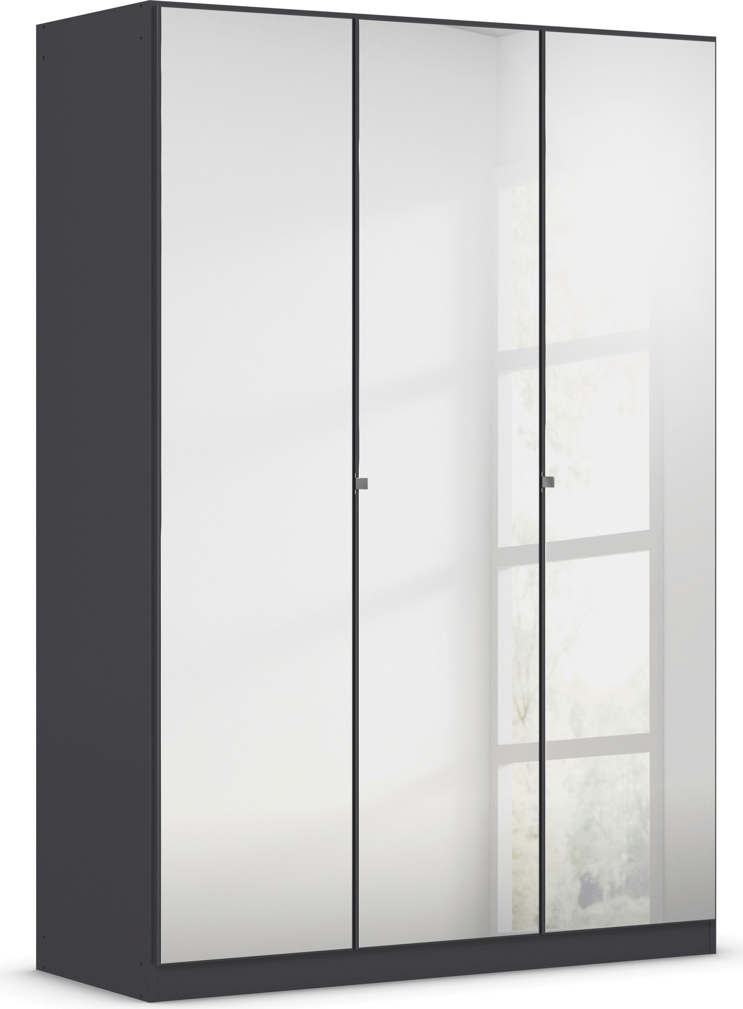 rauch Drehtürenschrank »Reflect«, mit Spiegelfront, inkl. praktischer Inneneinteilung