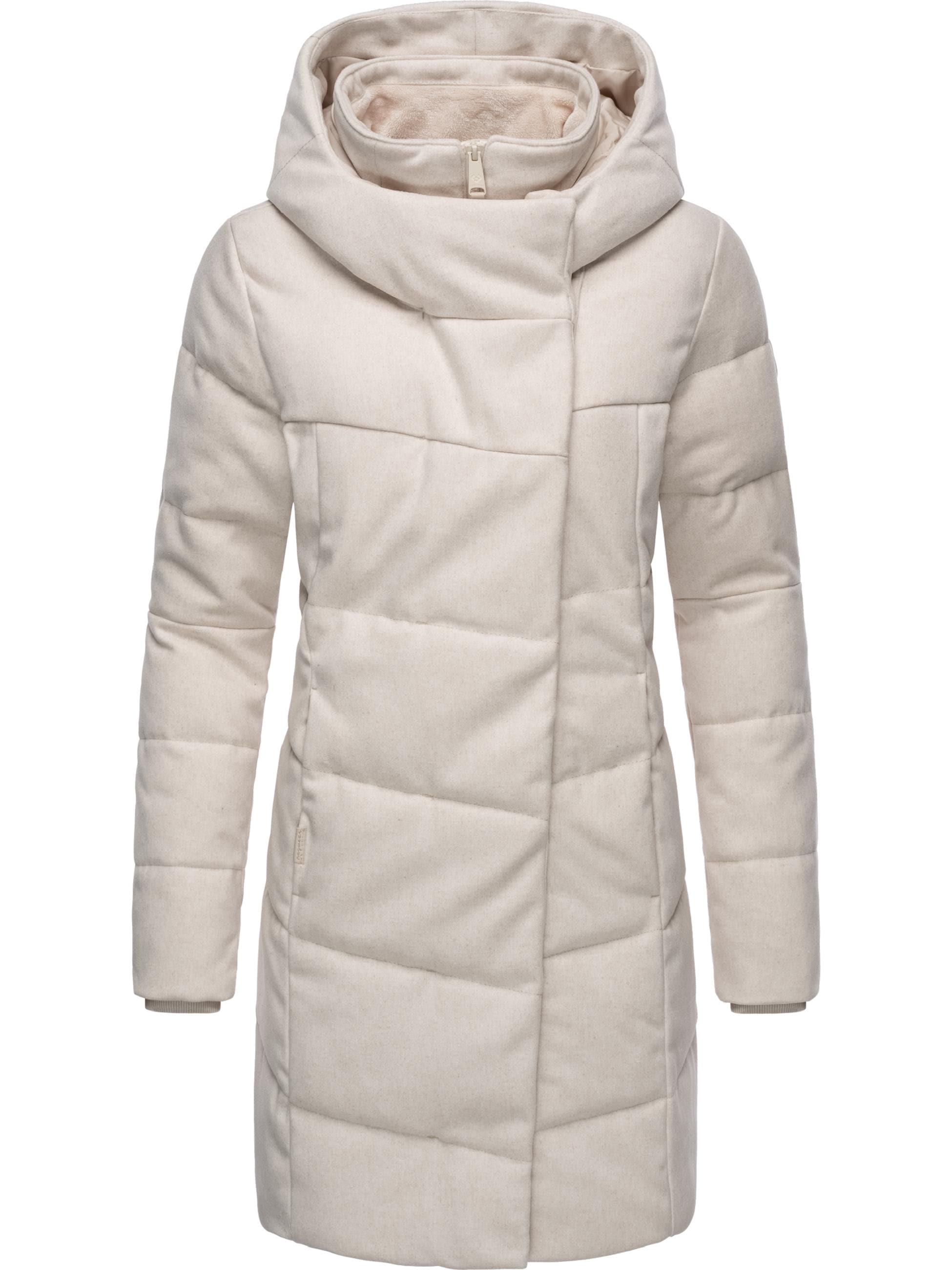 Ragwear Wintermantel »Wintermantel Pavla Coat«, stylischer Damen Steppmantel in Woll-Optik