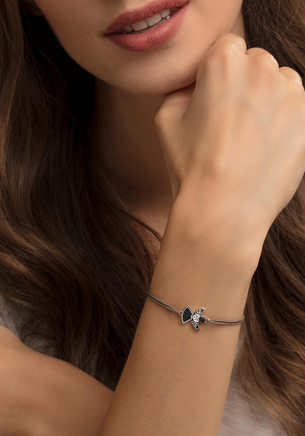 THOMAS SABO Armband »Armband Little Secret Engel« mit Zirkonia (synth.)