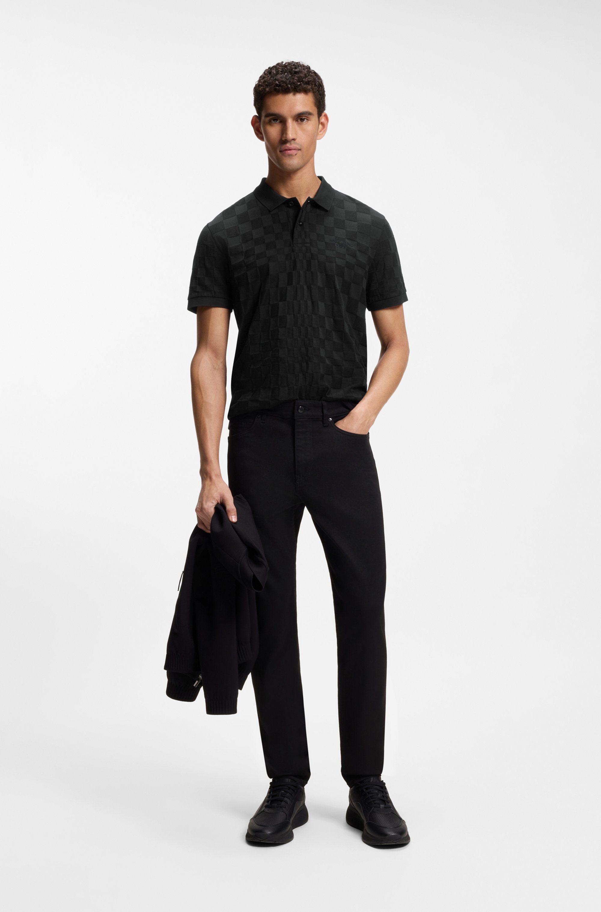 BOSS GREEN Poloshirt »Porsche Spirit 70 Capsule Collection« Premium Herrenmode Limited