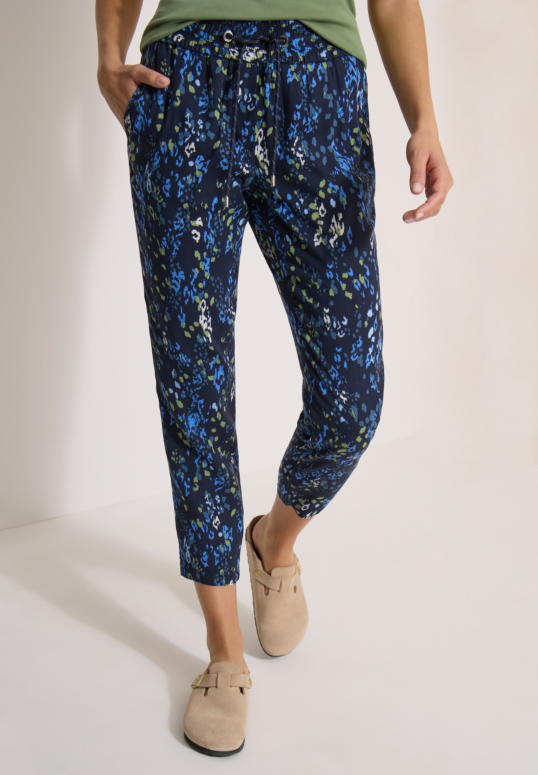 Cecil 7/8-Hose »Style Chelsea«  Sommerhose, grafisches Muster, Elastikbund