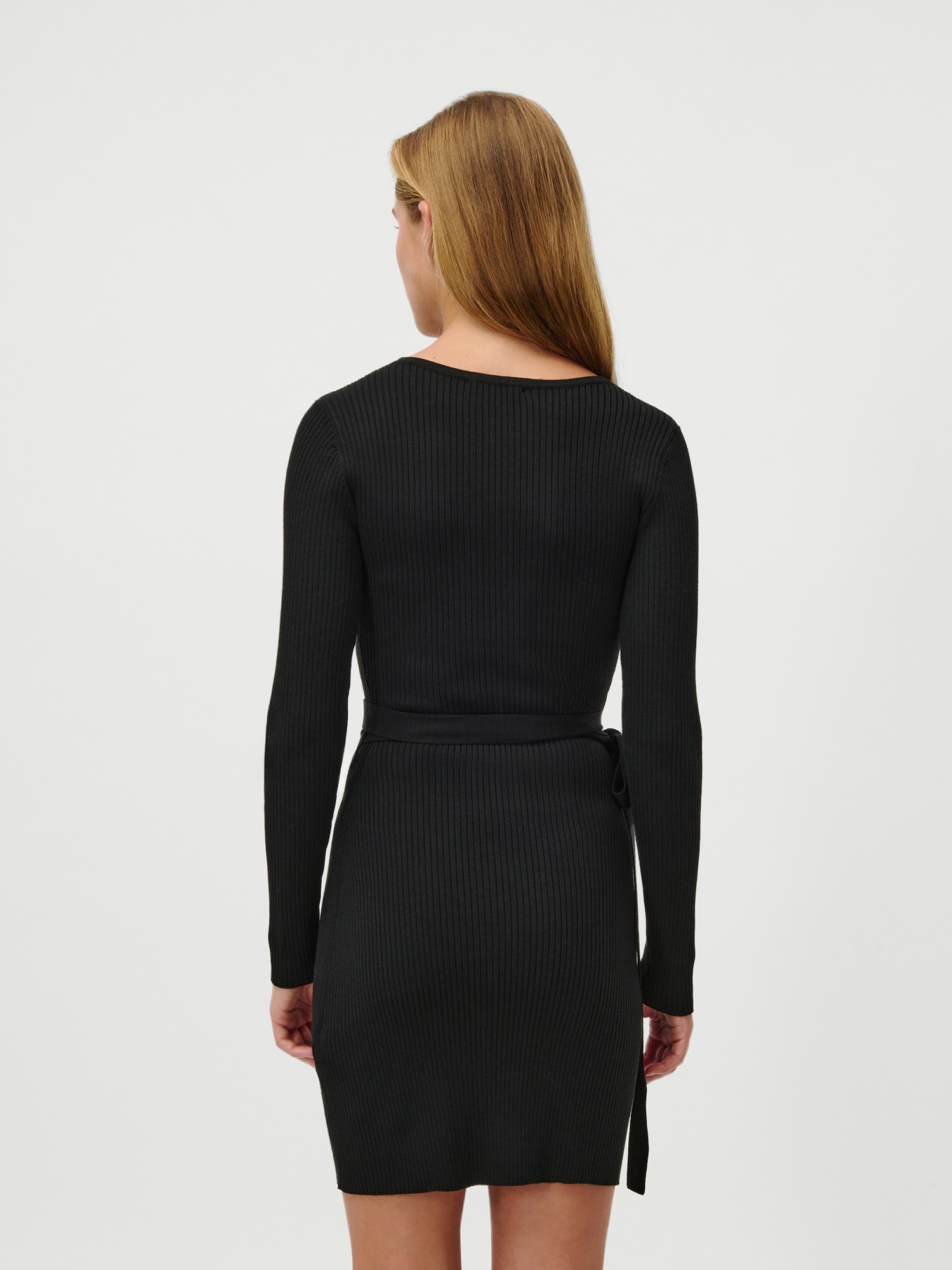 LeGer Strickkleid »Effie, LeGer by Lena Gercke« in Wickeloptik, körpernah