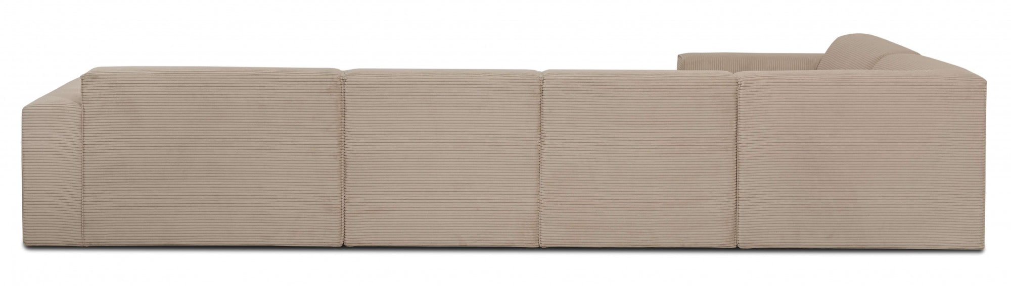 OTTO home Wohnlandschaft »Clayton Breite 371 cm, U-Form« in einem trendigen Cord-Bezug, verschiedene Kombinationen verfügbar