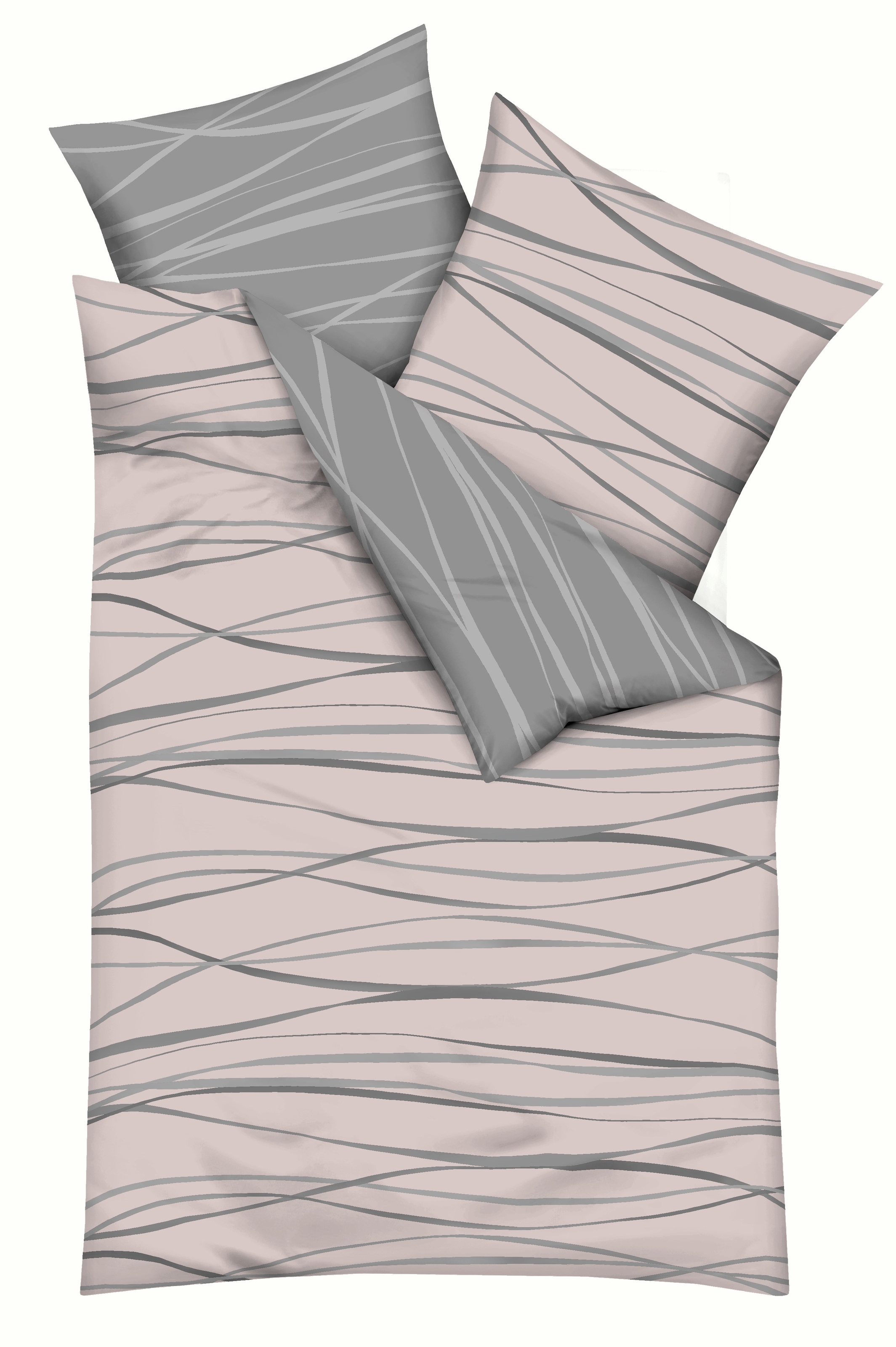 Kaeppel Mako-Satin Wendebettwäsche Motion