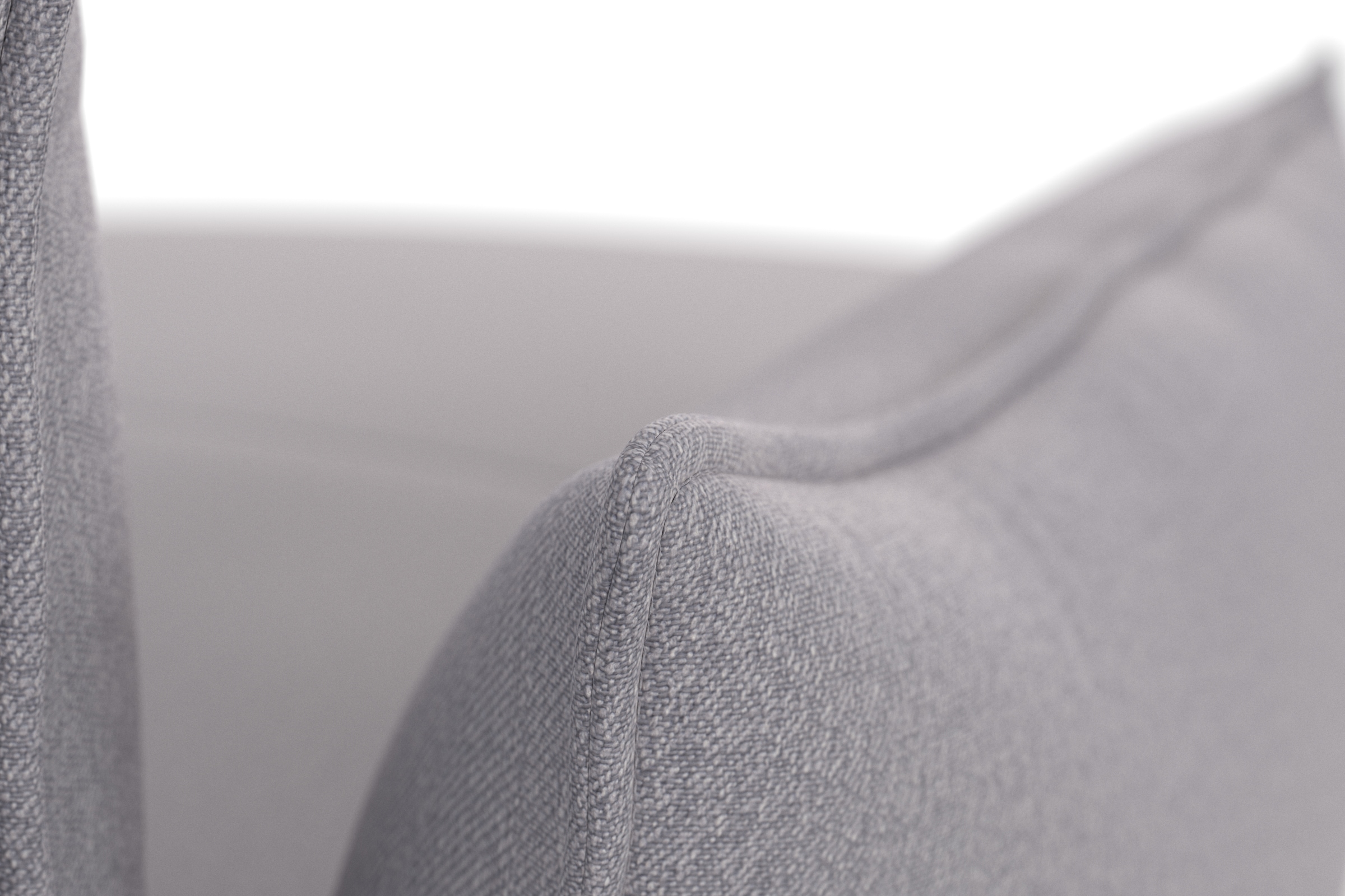 andas Ecksofa »Stine L-Form« Besonderes Design durch Kissenoptik und Keder, by Morten Georgsen