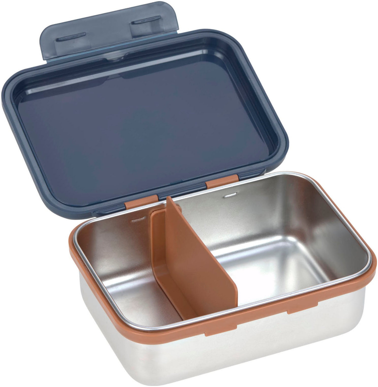 LÄSSIG Lunchbox »Little Gang, Smile navy«, (1 tlg.)