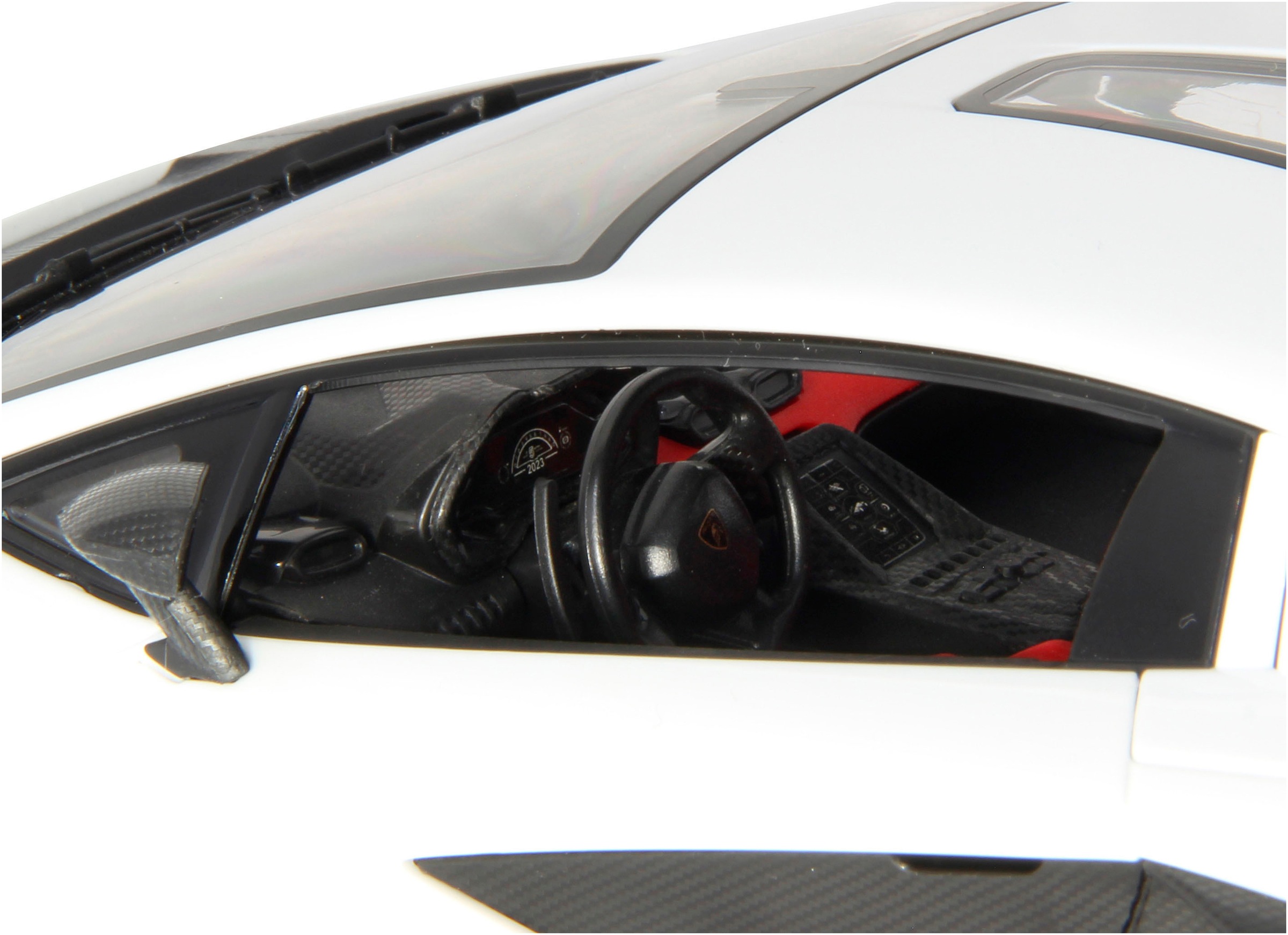Jamara RC-Auto »Lamborghini Countach LPI 800- 4 weiß 2,4GHz«, mit LED Beleuchtung