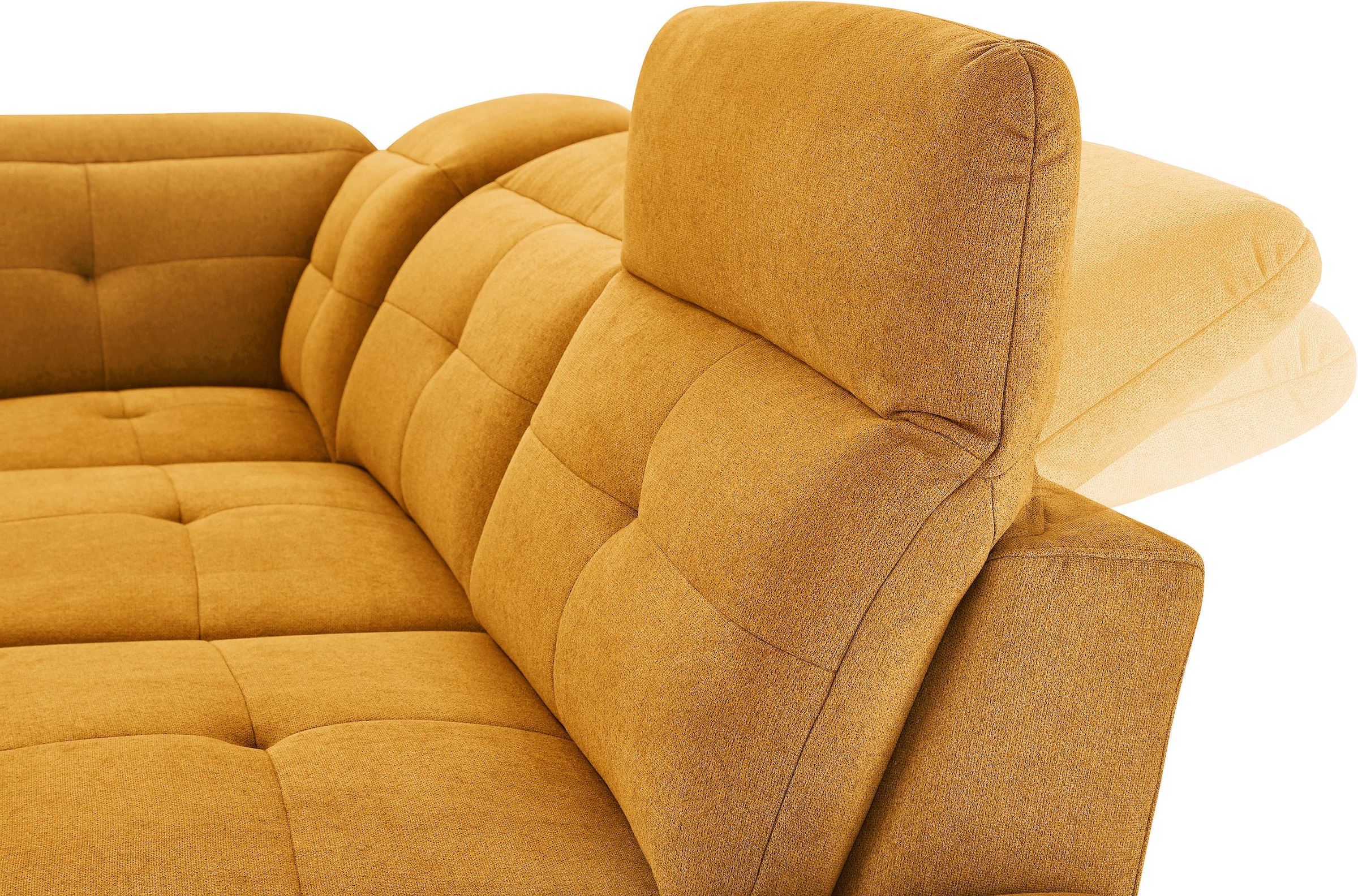 exxpo - sofa fashion Ecksofa, inkl. Kopf- bzw. Rückenverstellung und  Armteilverstellung auf Raten bestellen