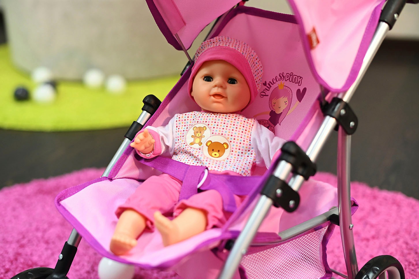 Knorrtoys® Puppenbuggy »Liba - princess pink«