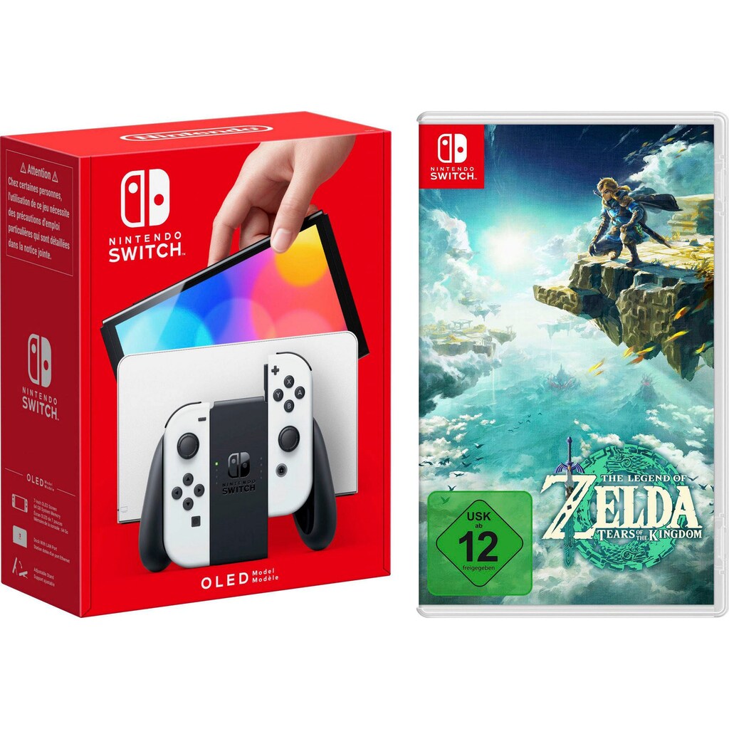 Nintendo Switch Konsolen-Set »OLED + The Legend of Zelda: Tears of the Kingdom«