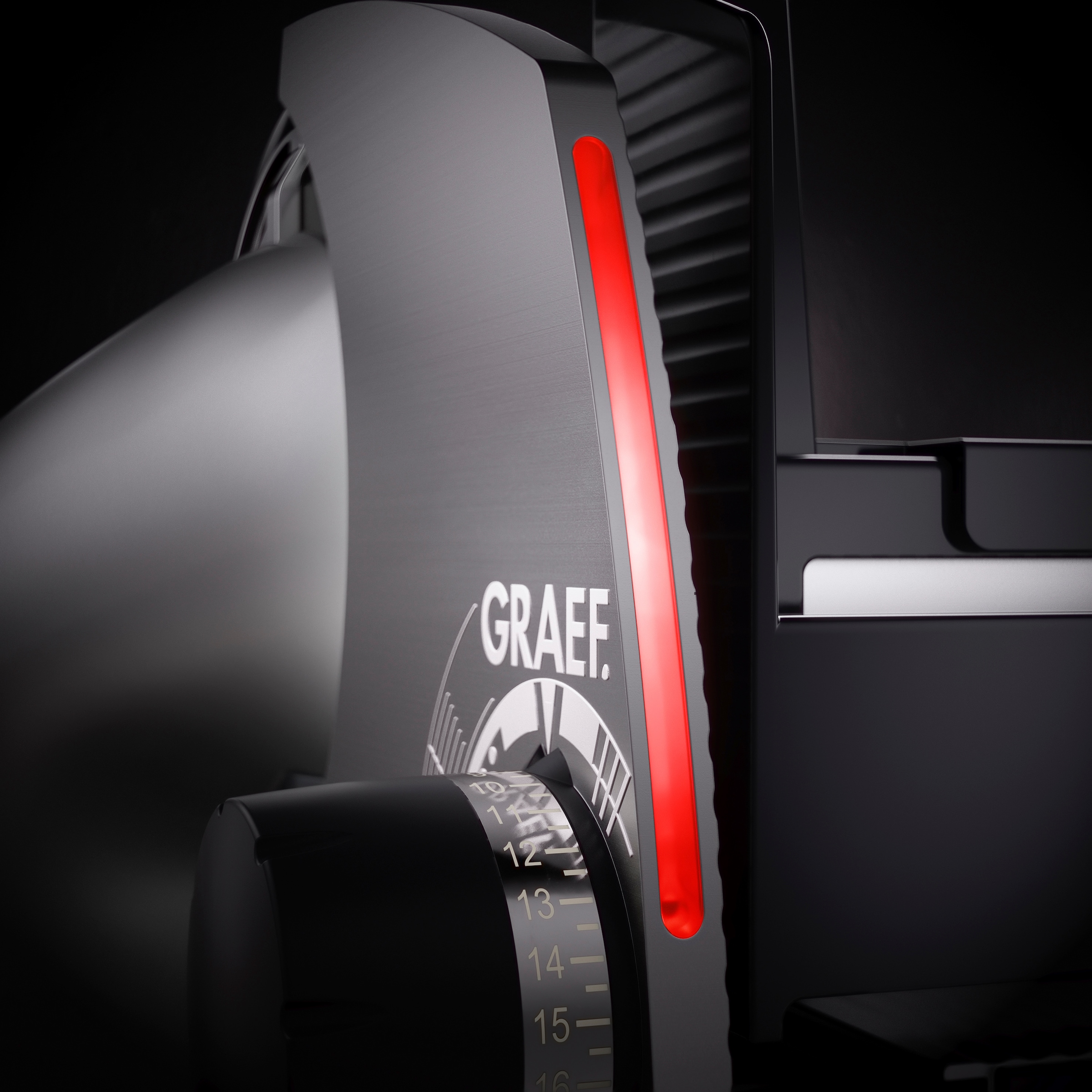 Graef Allesschneider »SKS700« 170 W rubinrot