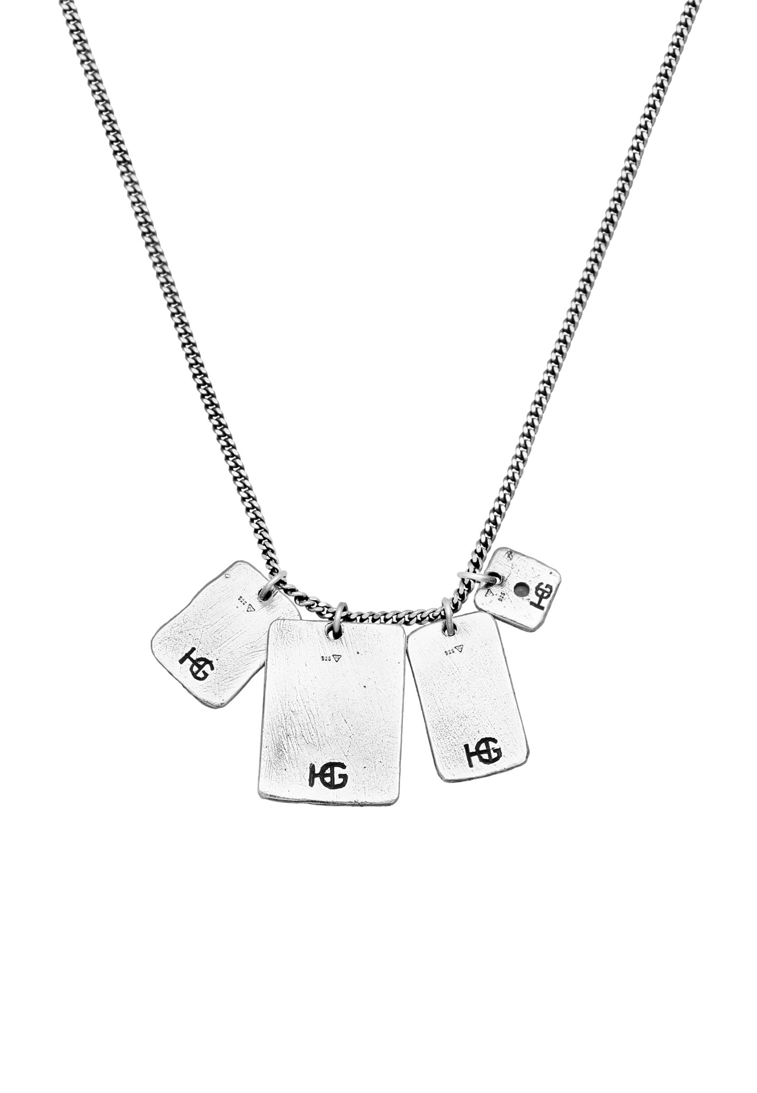 HAZE & GLORY Silberkette »Halskette Kissed by a rose 925 Silber«