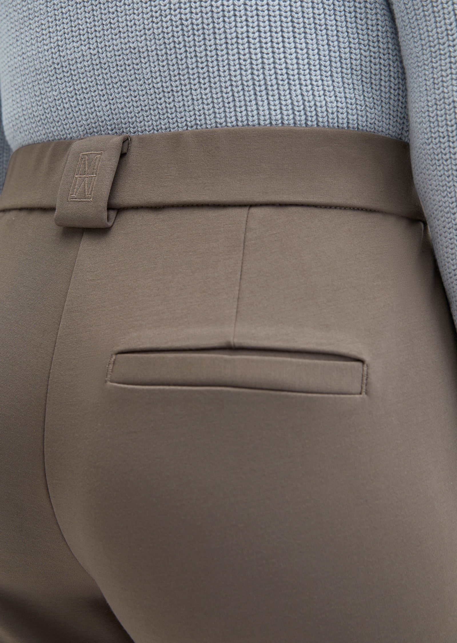 Marc O'Polo Jerseyhose »MARTHE Flared«  MODEL MARTHE FLARED