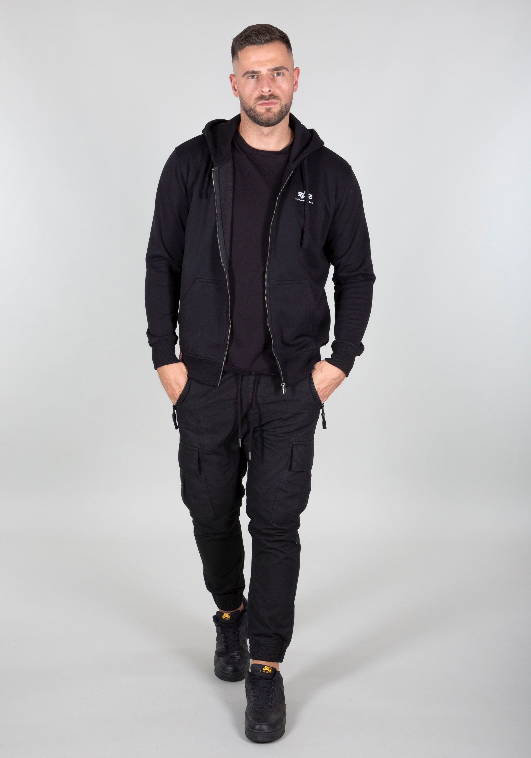 Alpha Industries Kapuzensweatjacke »Basic Zip Hoody SL«
