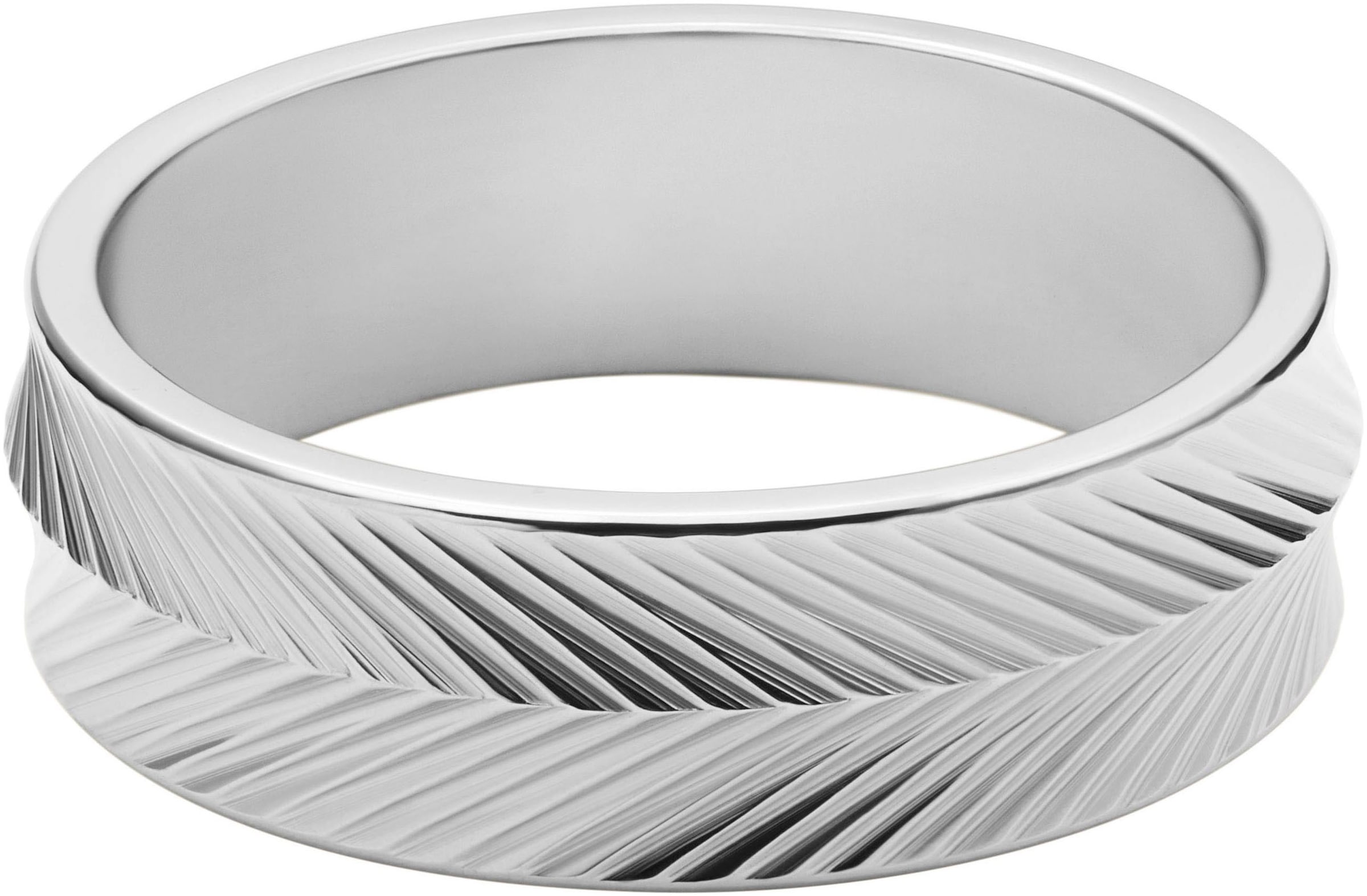 Fossil Fingerring »Schmuck Geschenk Edelstahl Ring HARLOW«