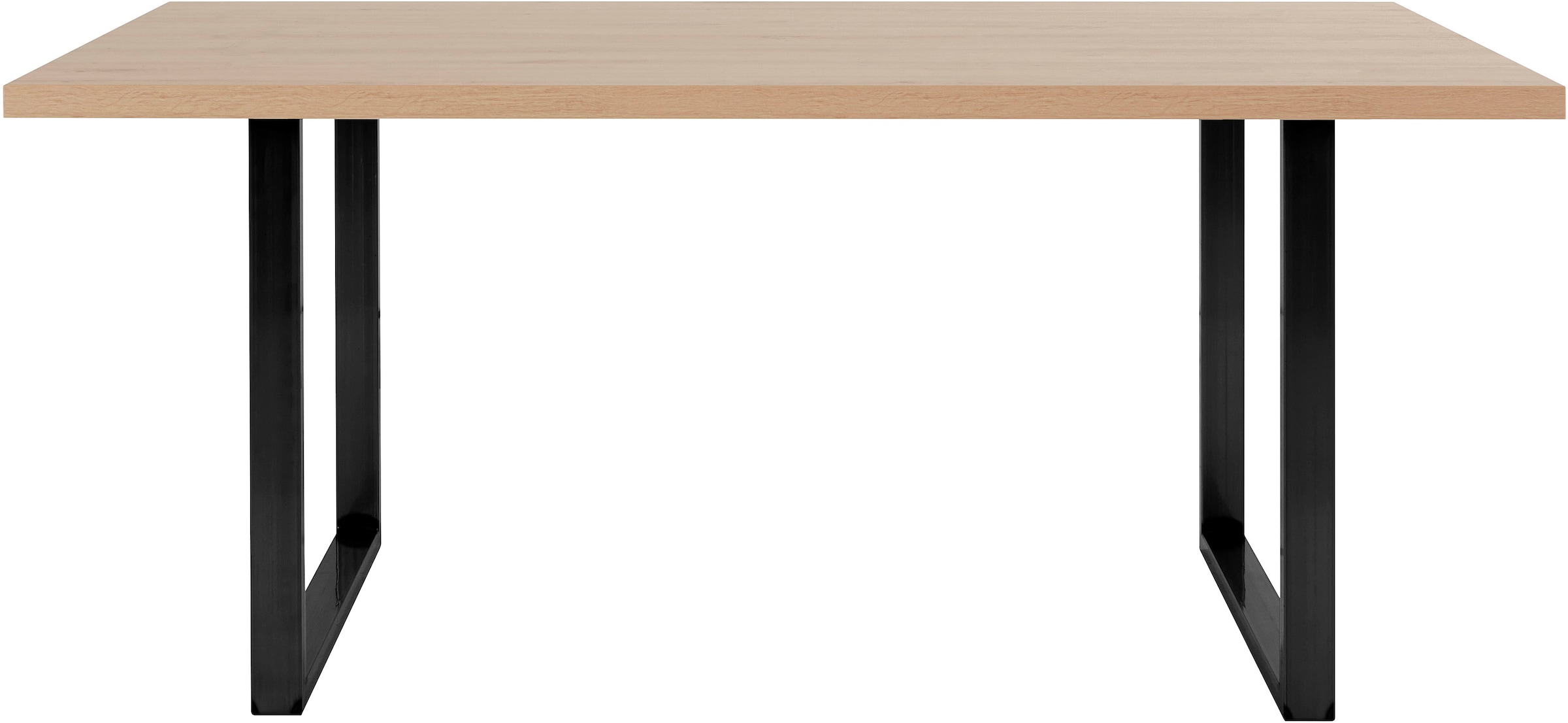 FORTE Esstisch, Breite 160 cm, Kufengestell im Industrial Look