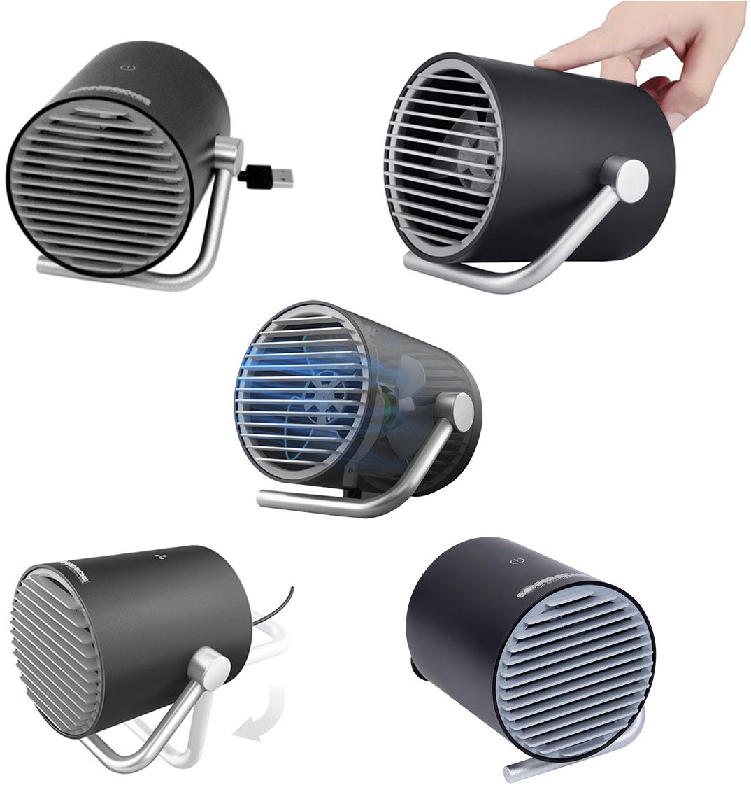 Sonnenkönig Tischventilator »Tube ohne Trafo«