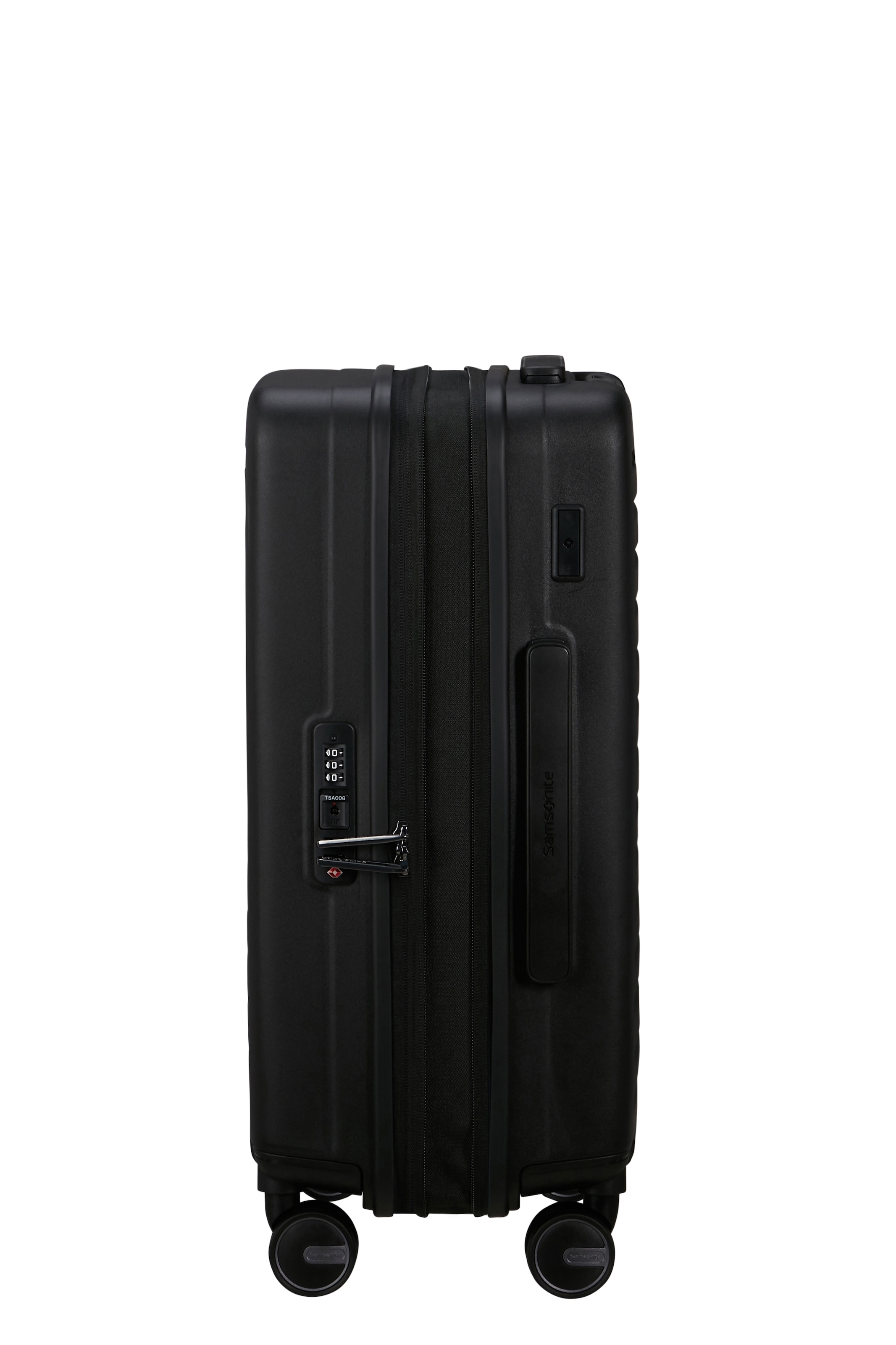 Samsonite Hartschalen-Trolley »RESTACKD« 39 l 4 Rollen mit fester Trennwand und verstellbaren Packgurten